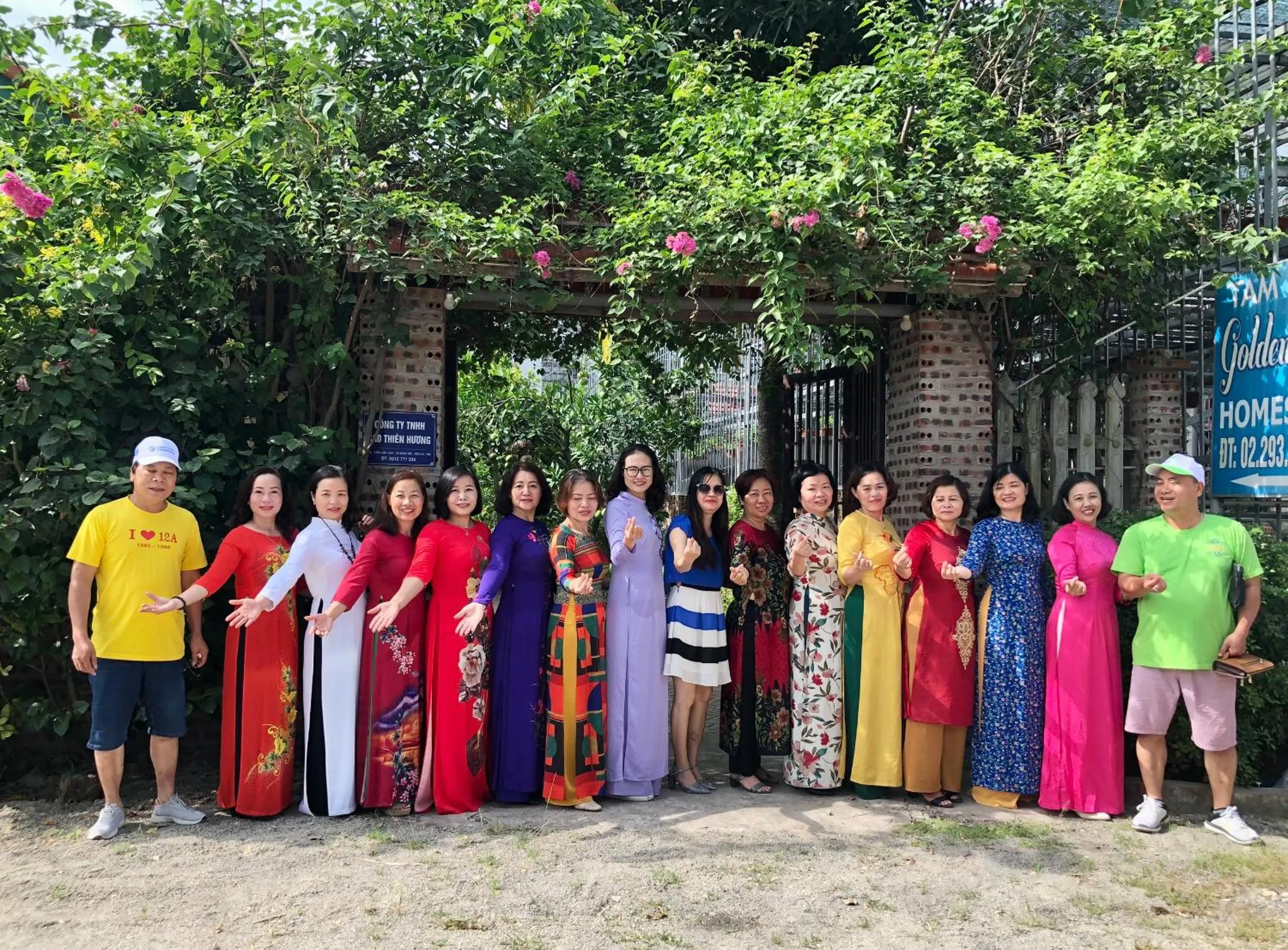 Property building in Tam Coc Golden Sky Homestay