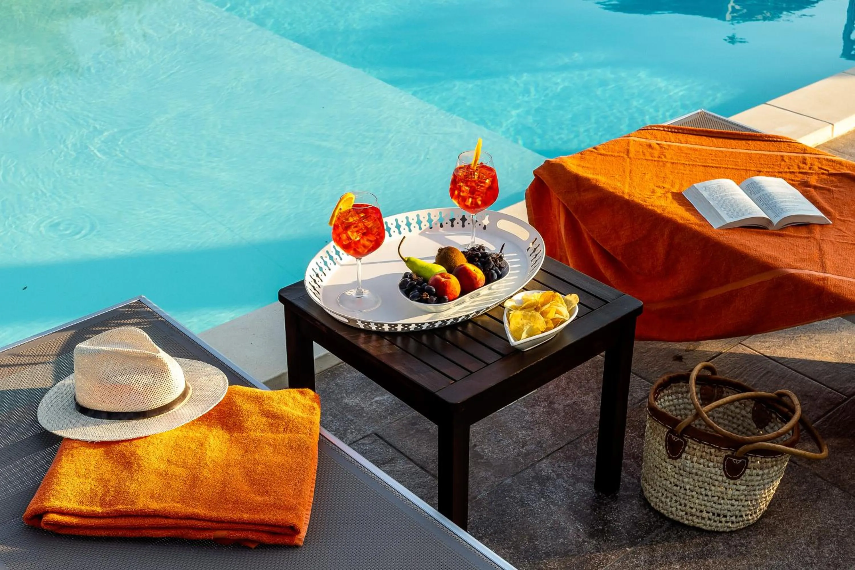 Swimming pool in Villa Trigona