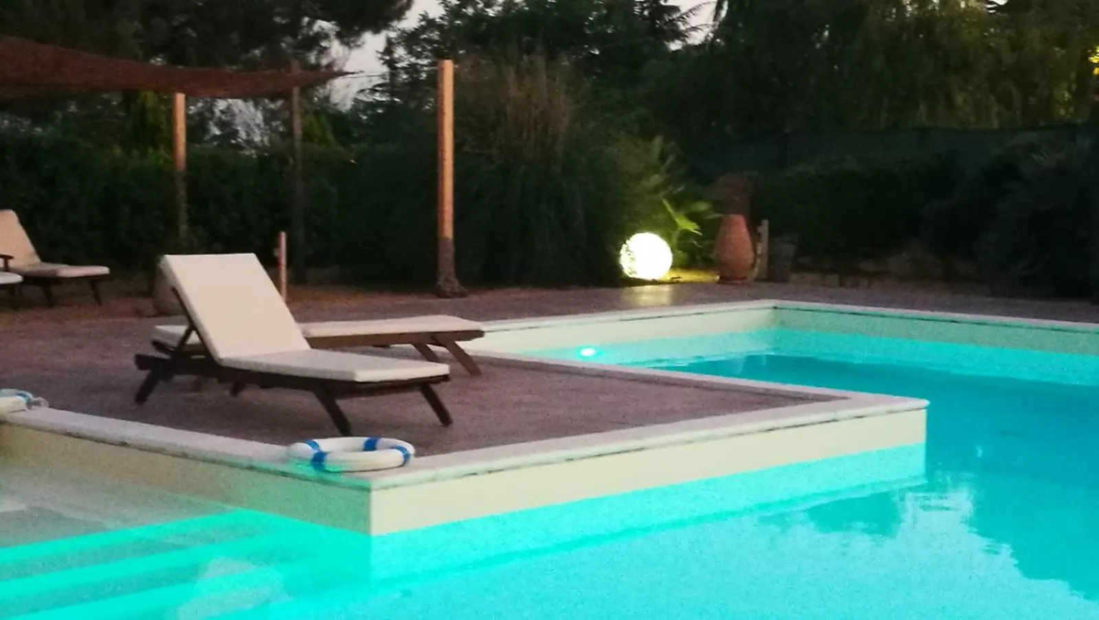 Swimming pool in Villa Trigona