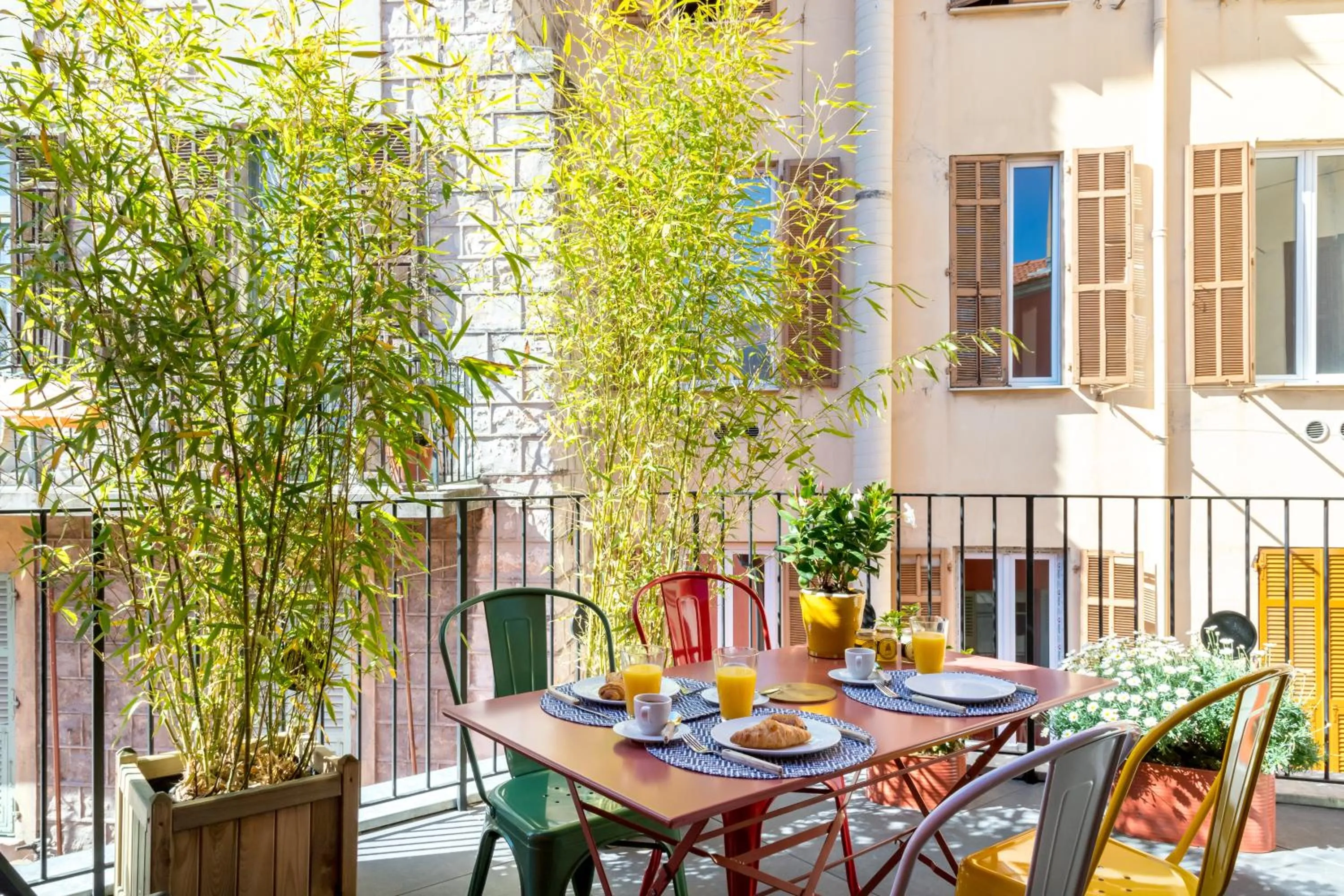 Balcony/Terrace in L'Abeille - Boutique Apartments