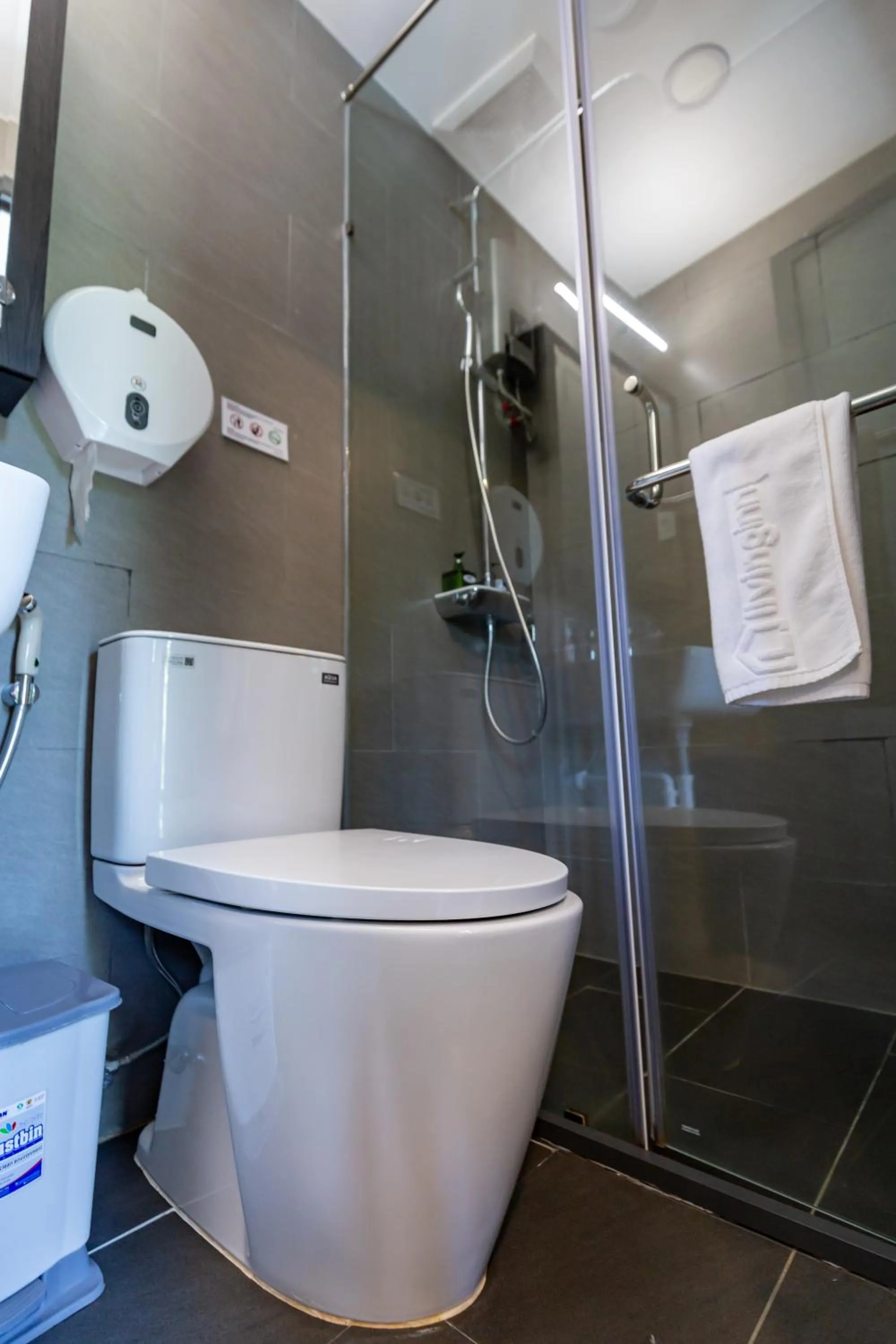 Bathroom in Brand New Cozy Home in D1 wBalcony