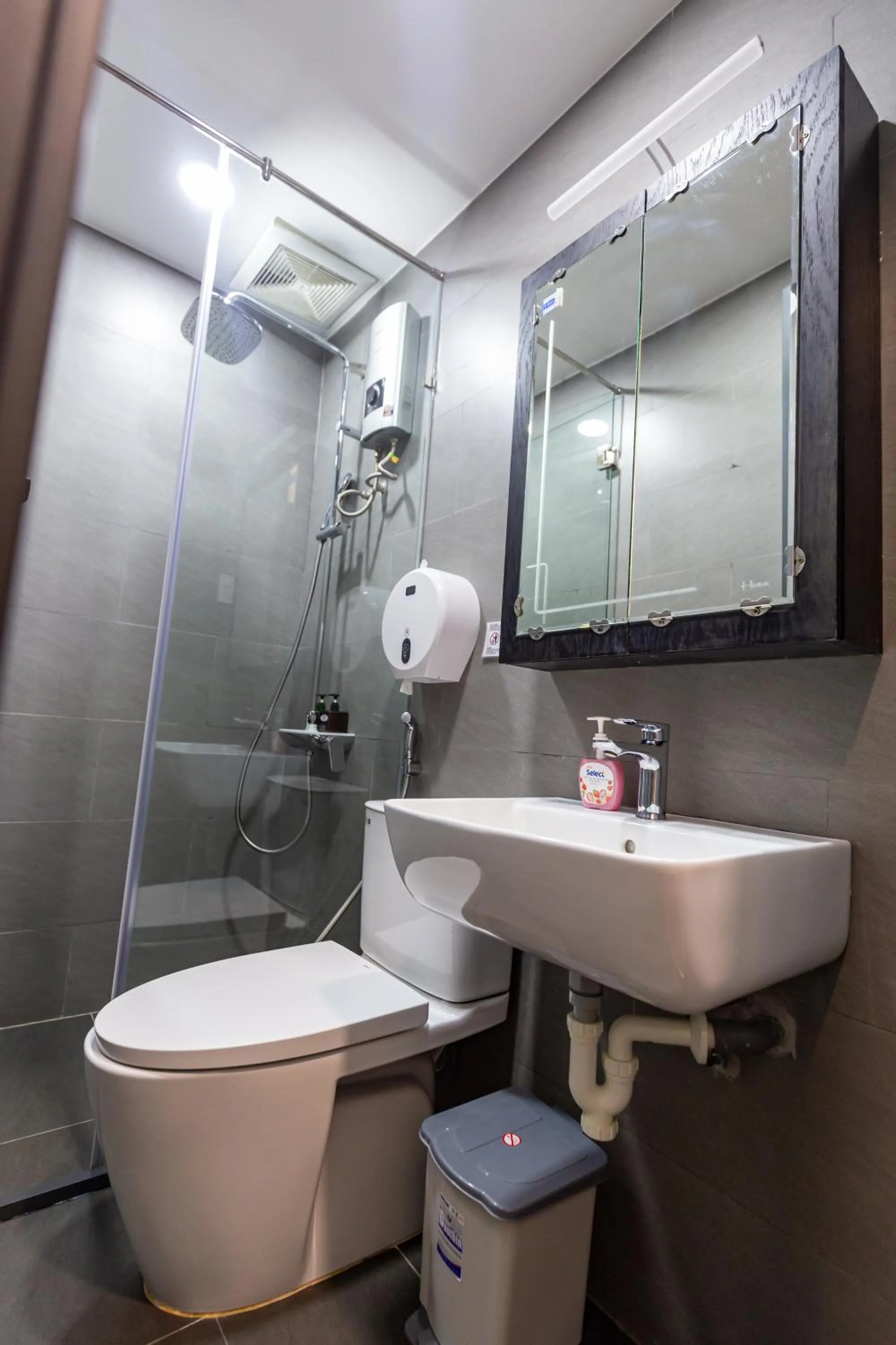 Bathroom in Brand New Cozy Home in D1 wBalcony