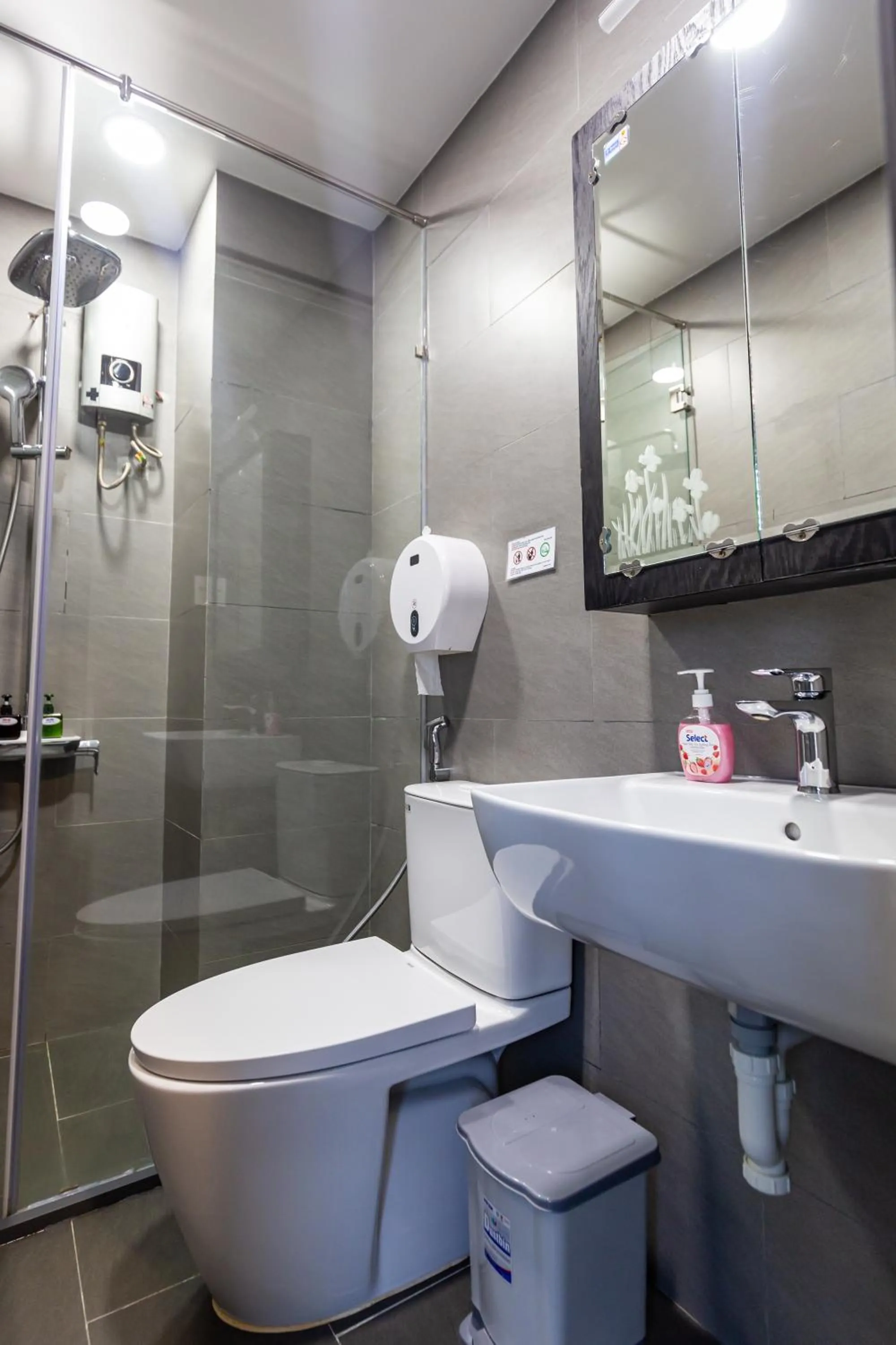 Bathroom in Brand New Cozy Home in D1 wBalcony