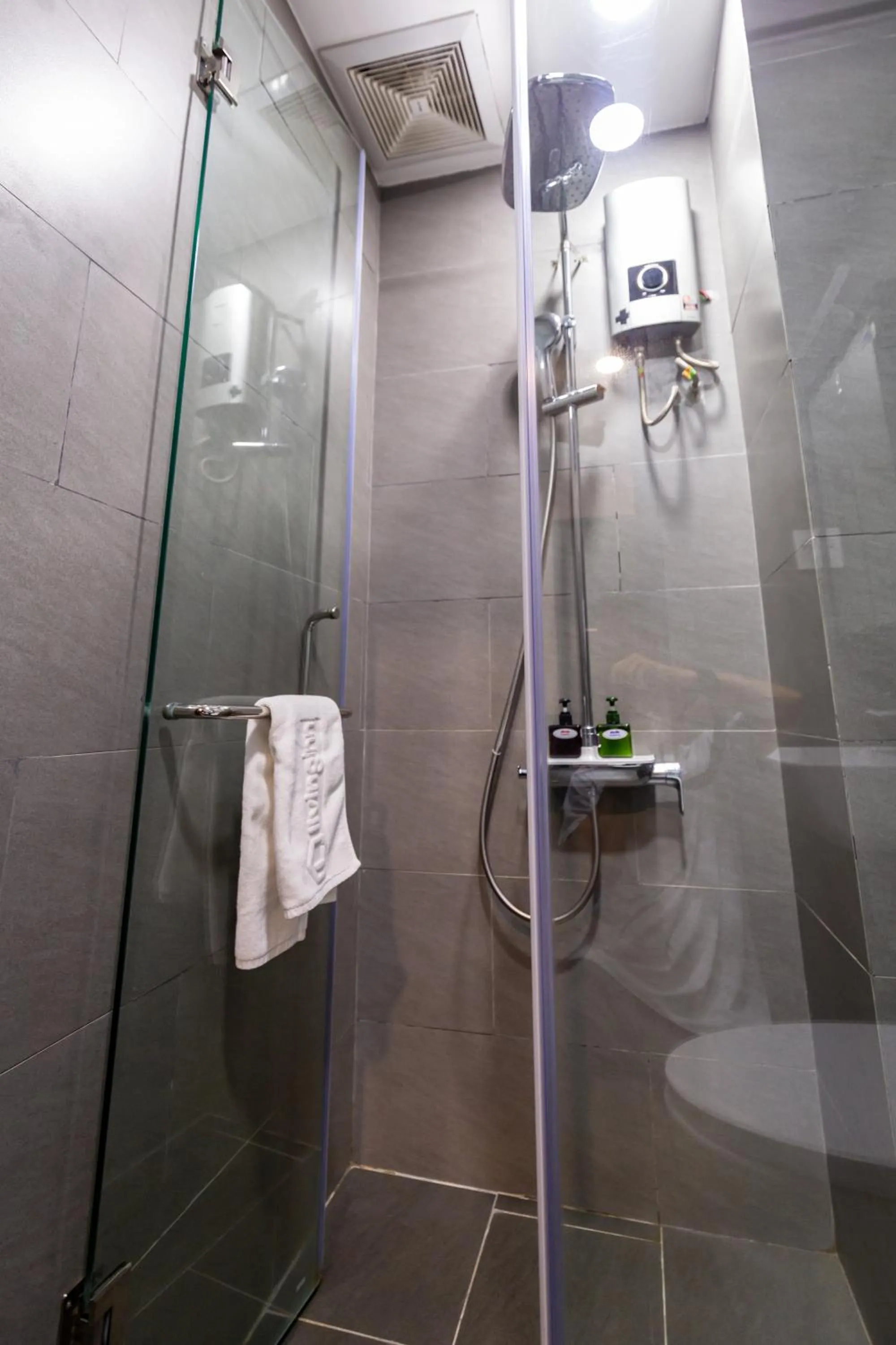 Shower in Brand New Cozy Home in D1 wBalcony