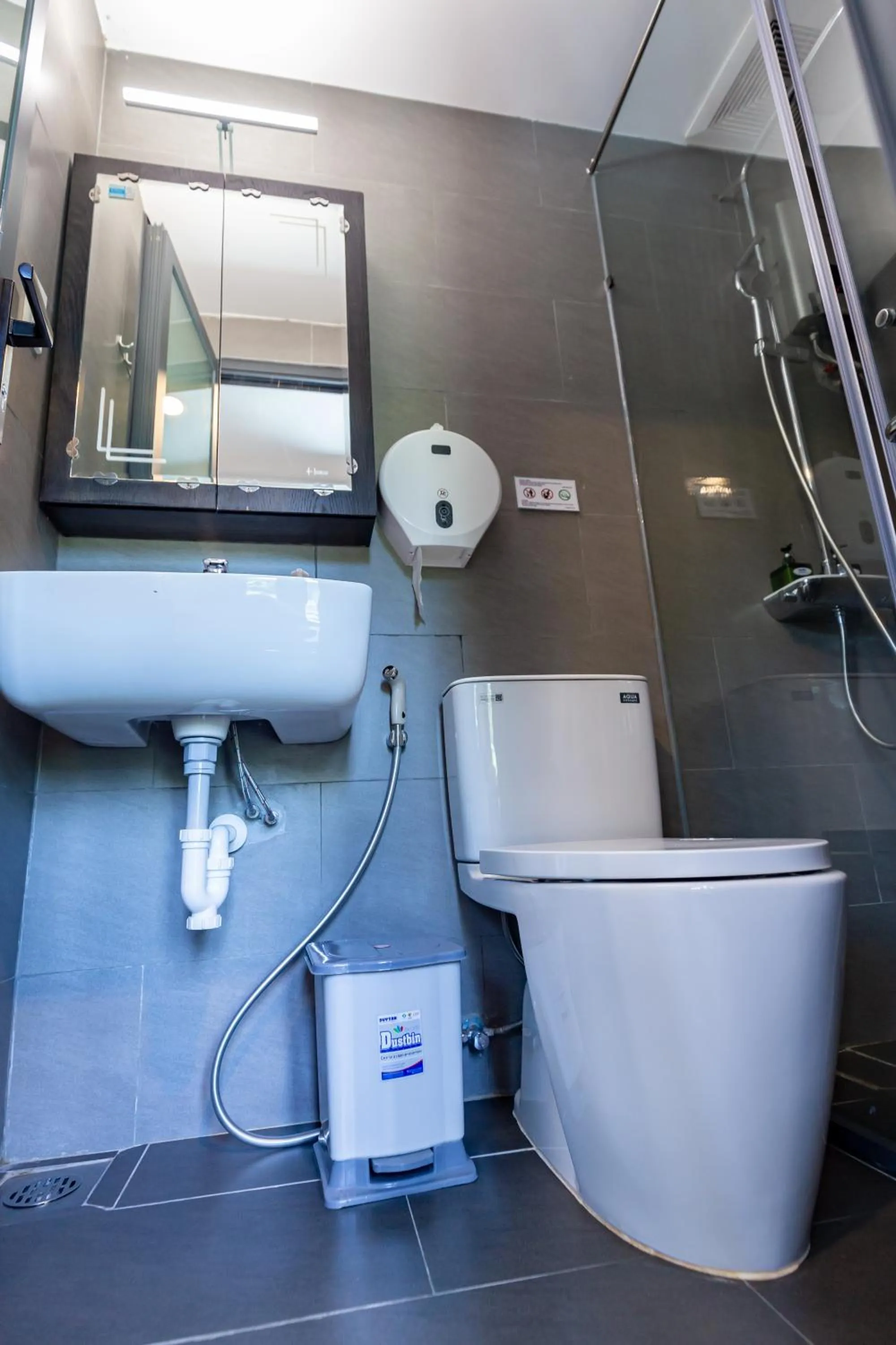 Toilet in Brand New Cozy Home in D1 wBalcony