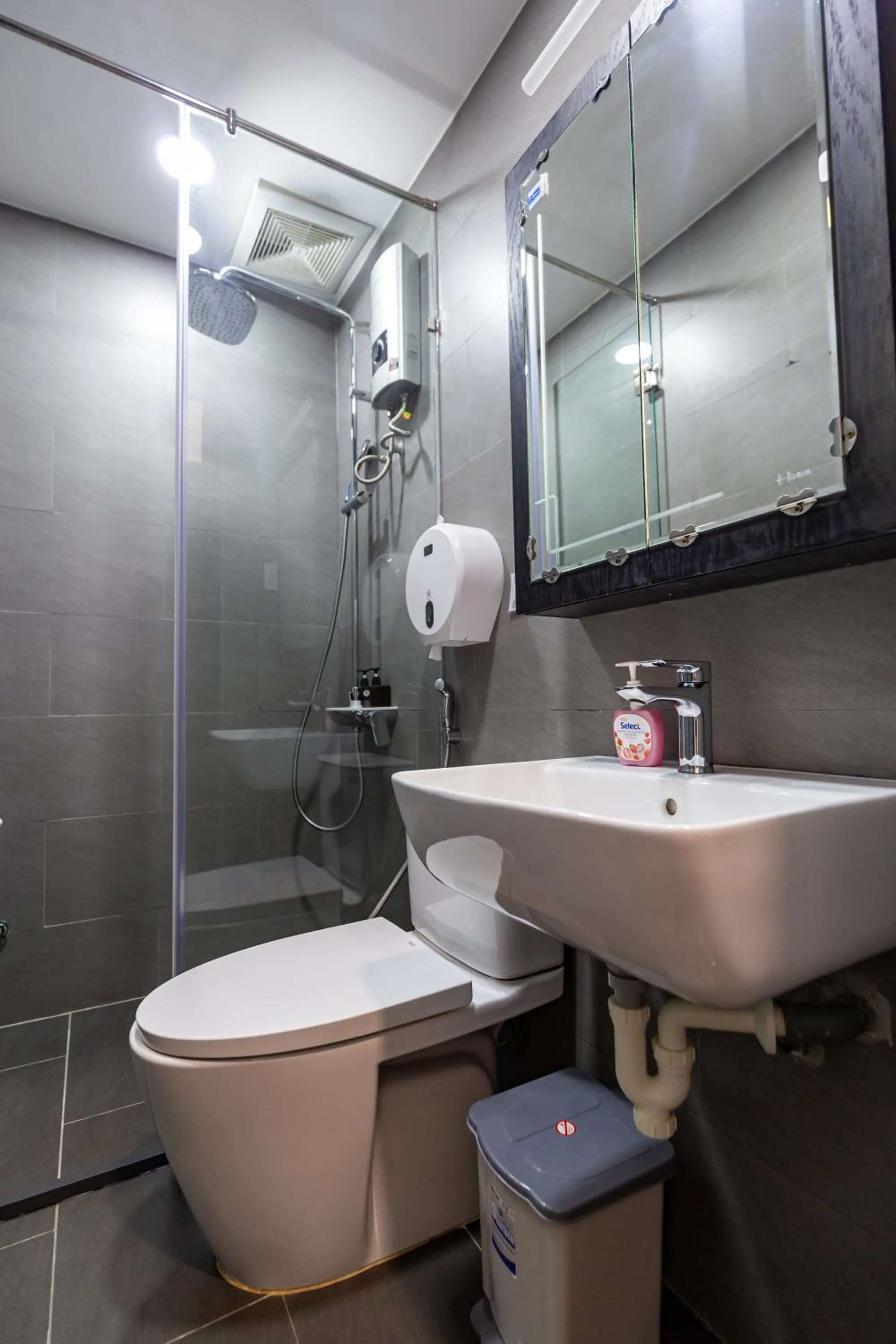 Toilet in Brand New Cozy Home in D1 wBalcony