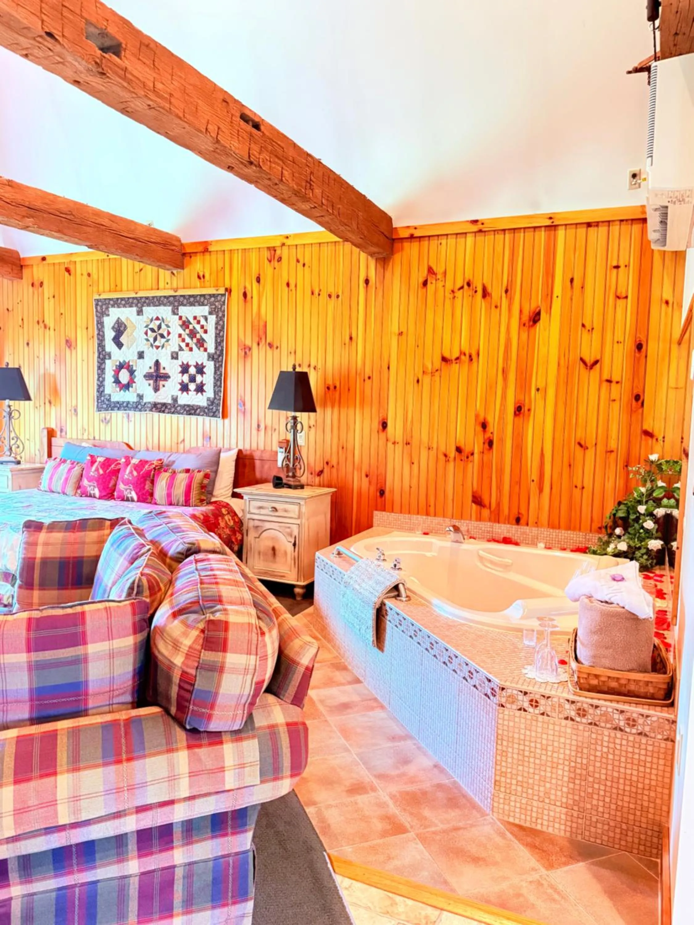 Bedroom in HIllside Farm B & B