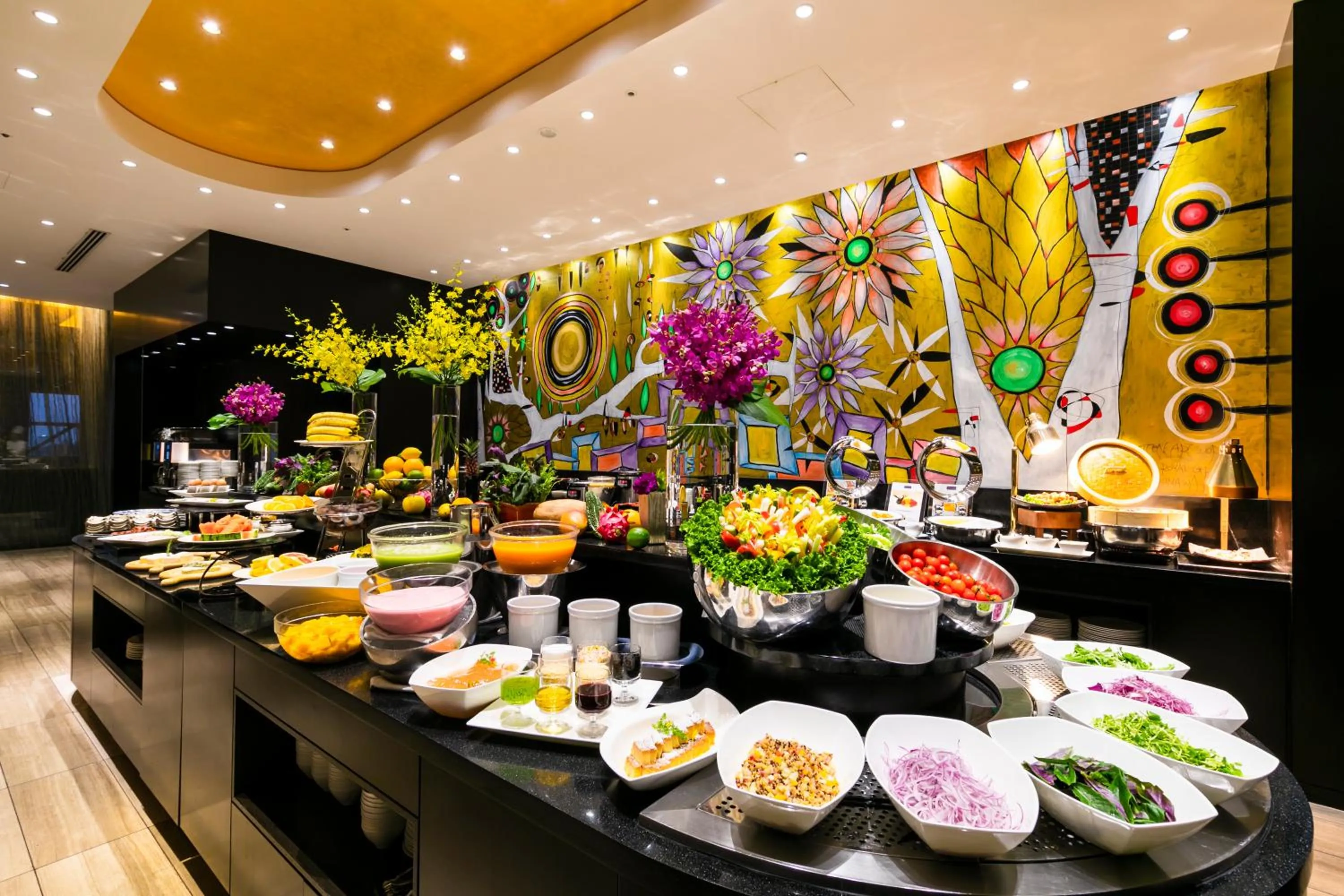 Buffet breakfast in Rihga Royal Gran Okinawa