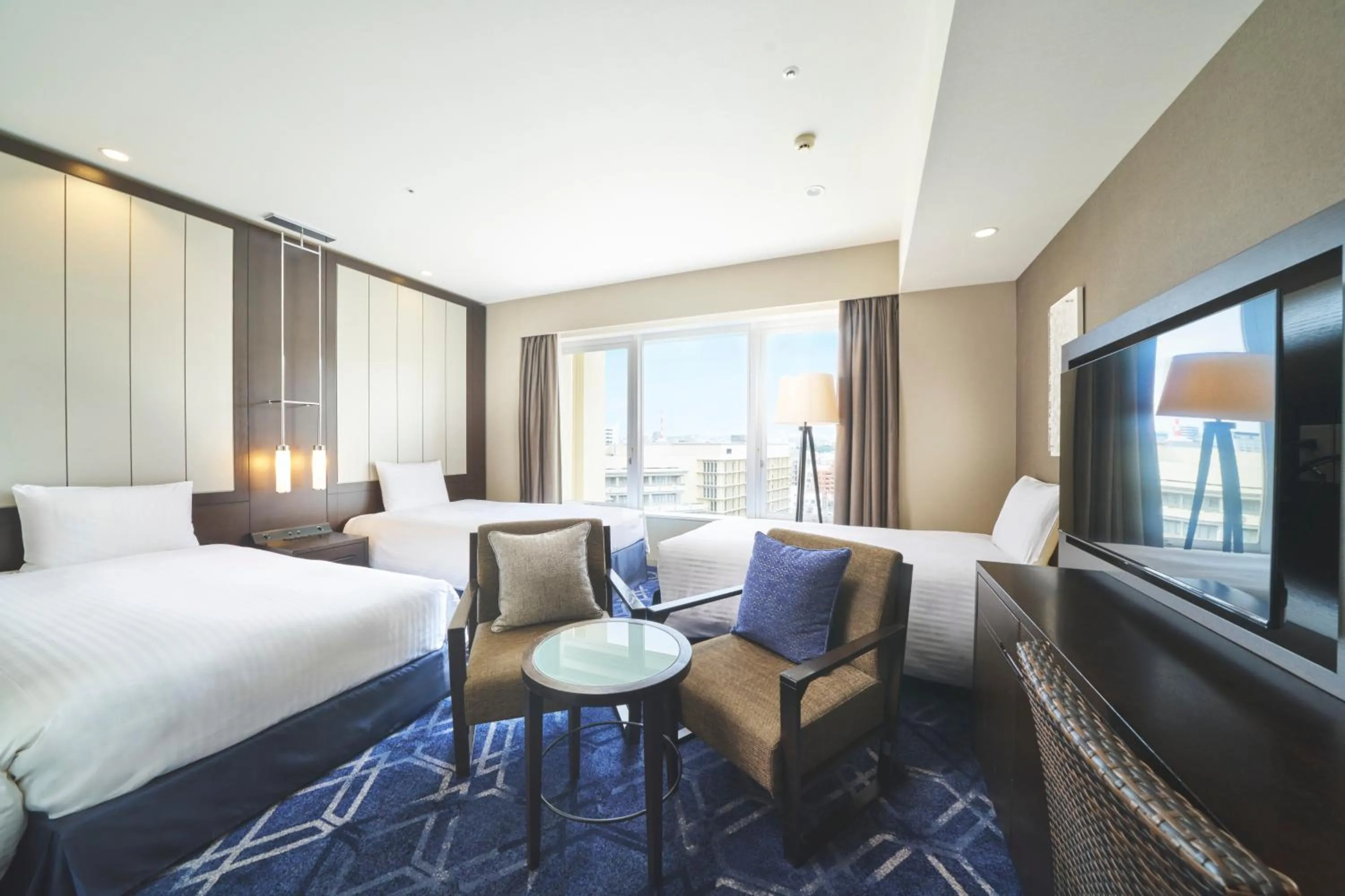 Photo of the whole room, Bed in Rihga Royal Gran Okinawa