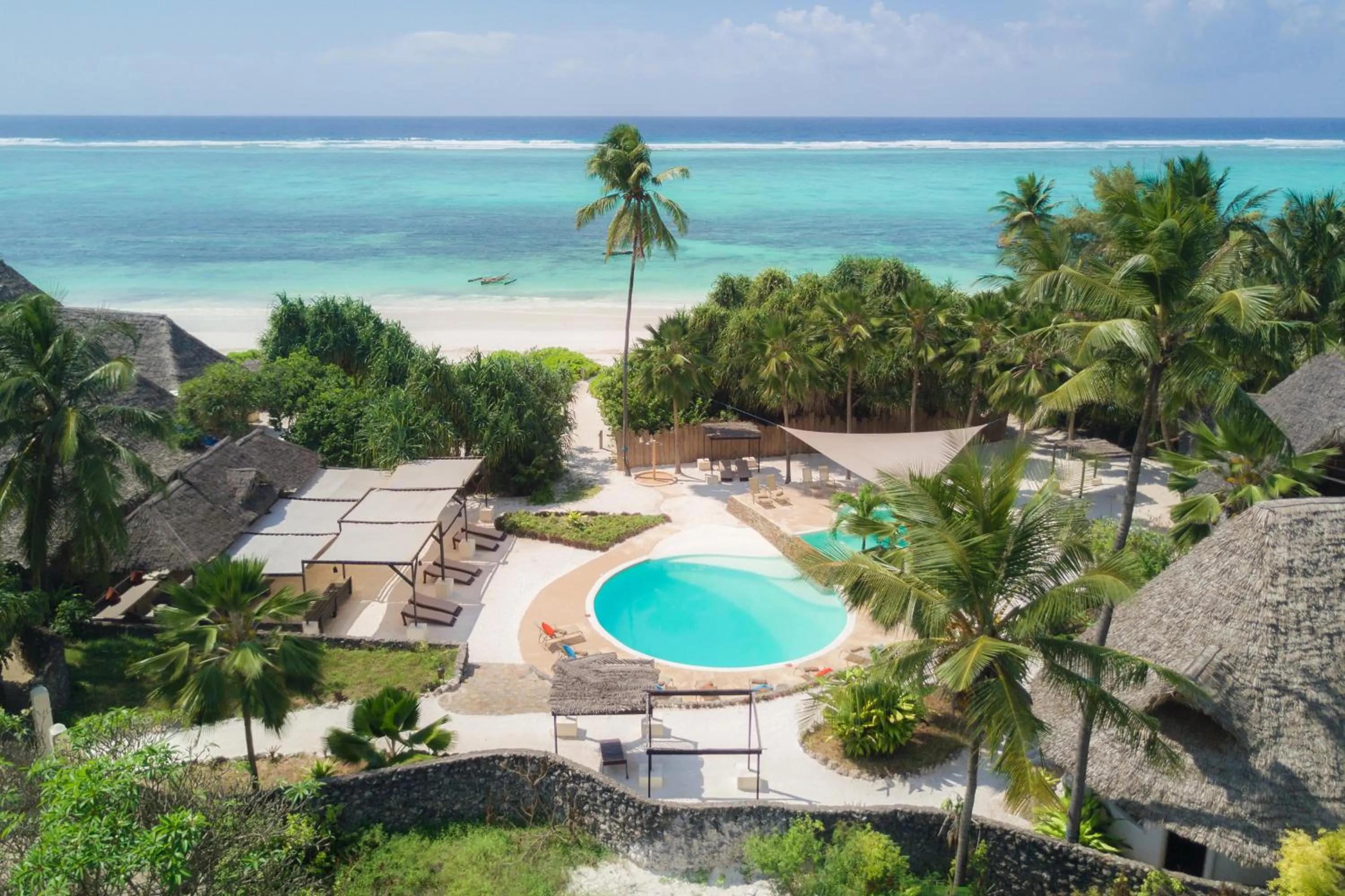 Pool view in Zanzibar Pearl - Boutique Hotel & Villas