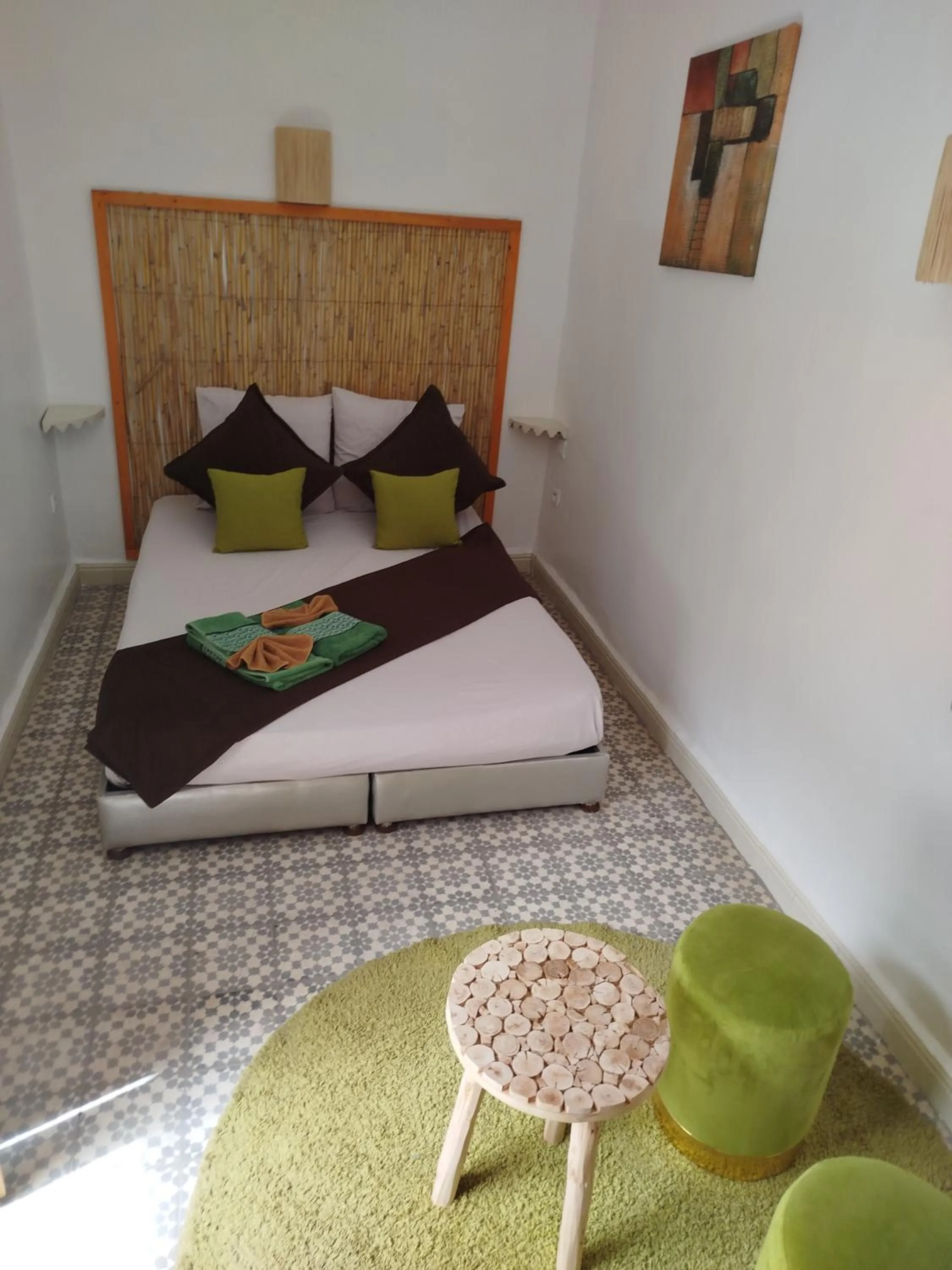 Bed in Riad Bab Lakhmiss