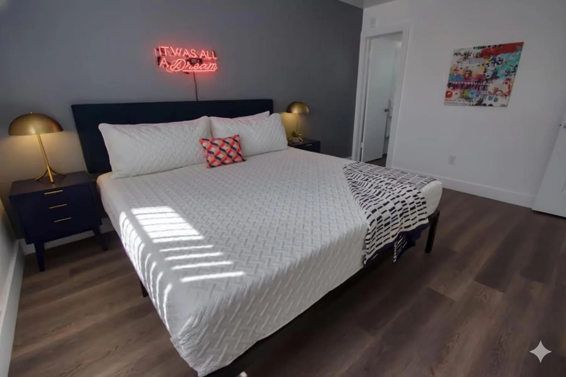 Bedroom, Bed in 23 Palms Suites - Midtown Wynwood