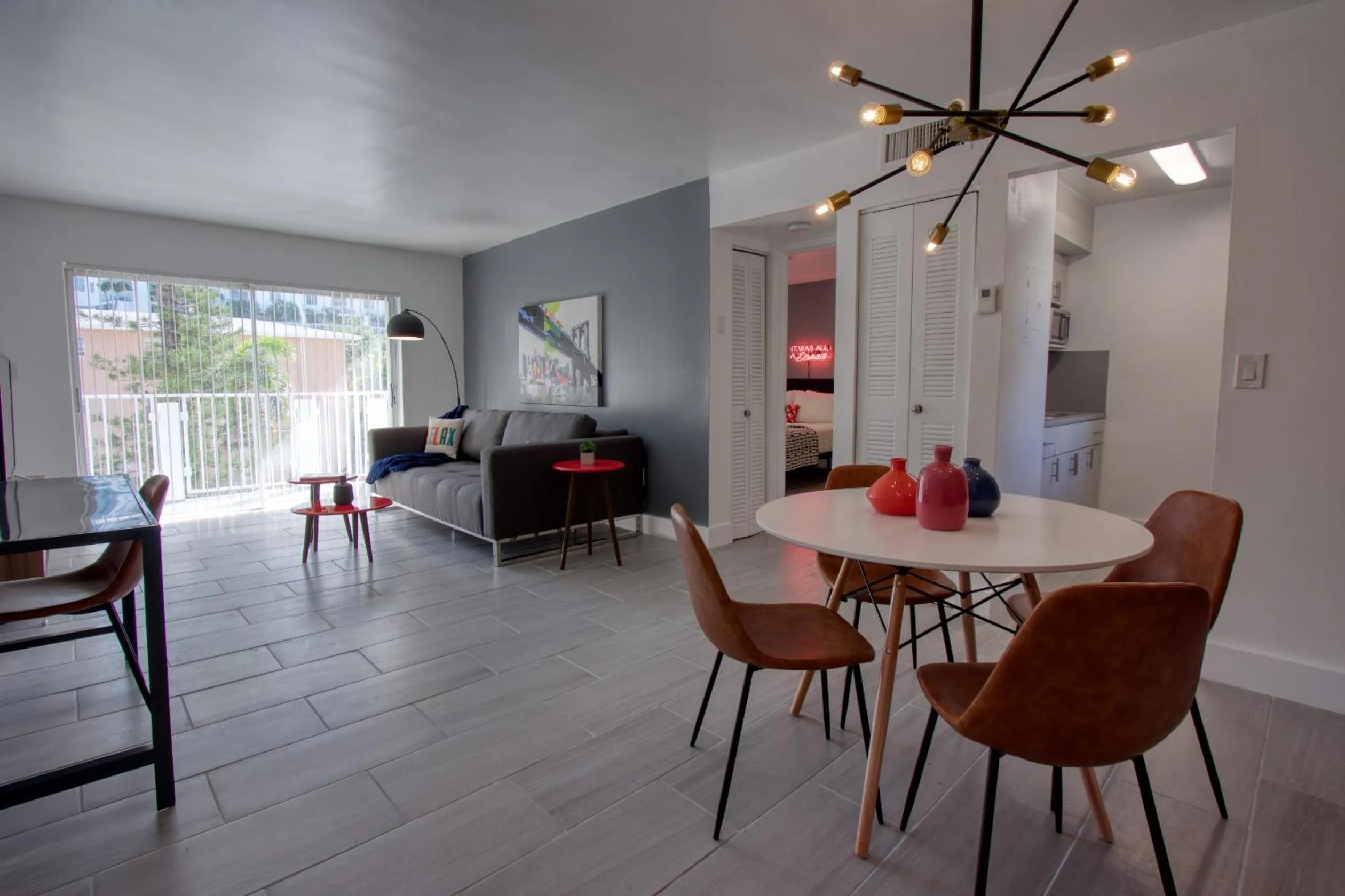 Living room in 23 Palms Suites - Midtown Wynwood