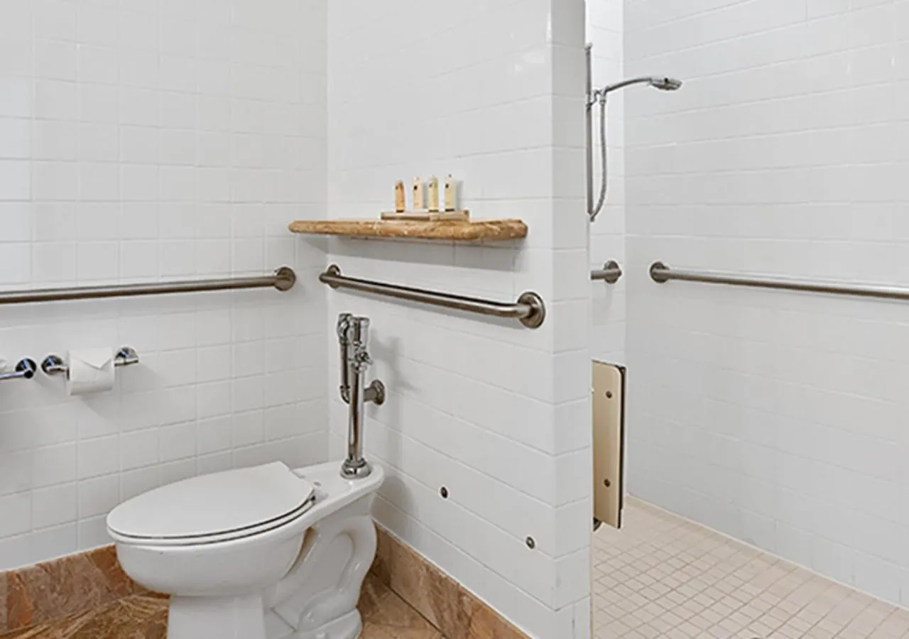 Shower in The Biltmore Los Angeles