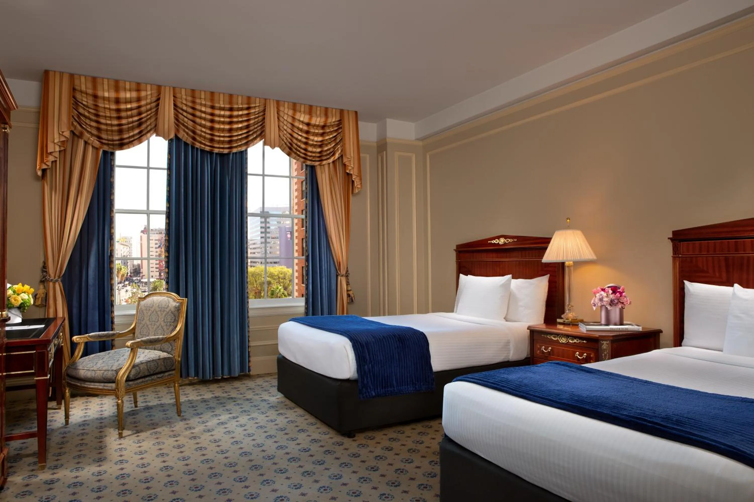 Bed in The Biltmore Los Angeles