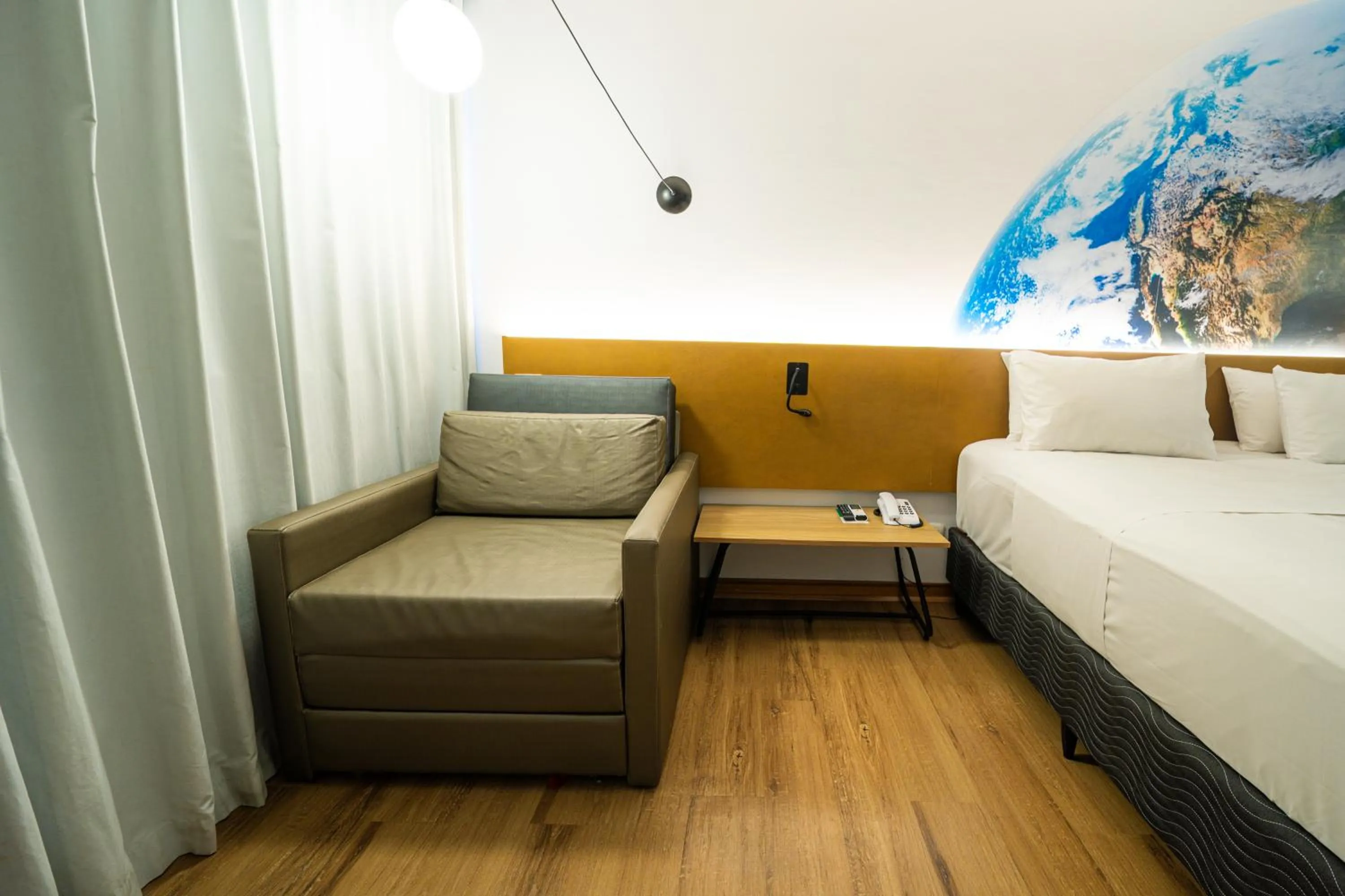 Bed in Hotel Euro Suite Curitiba Batel By Nacional Inn