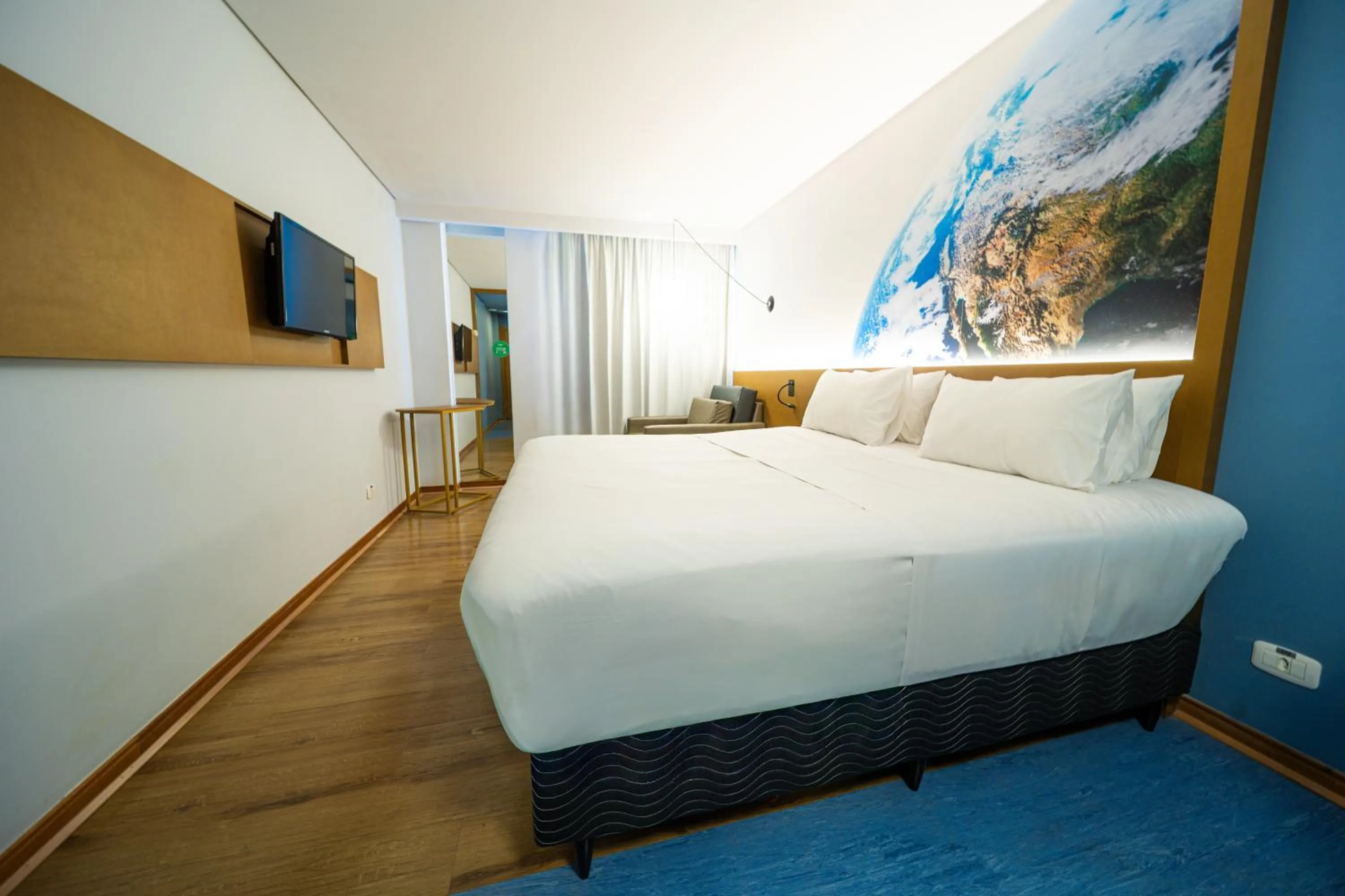 Bed in Hotel Euro Suite Curitiba Batel By Nacional Inn