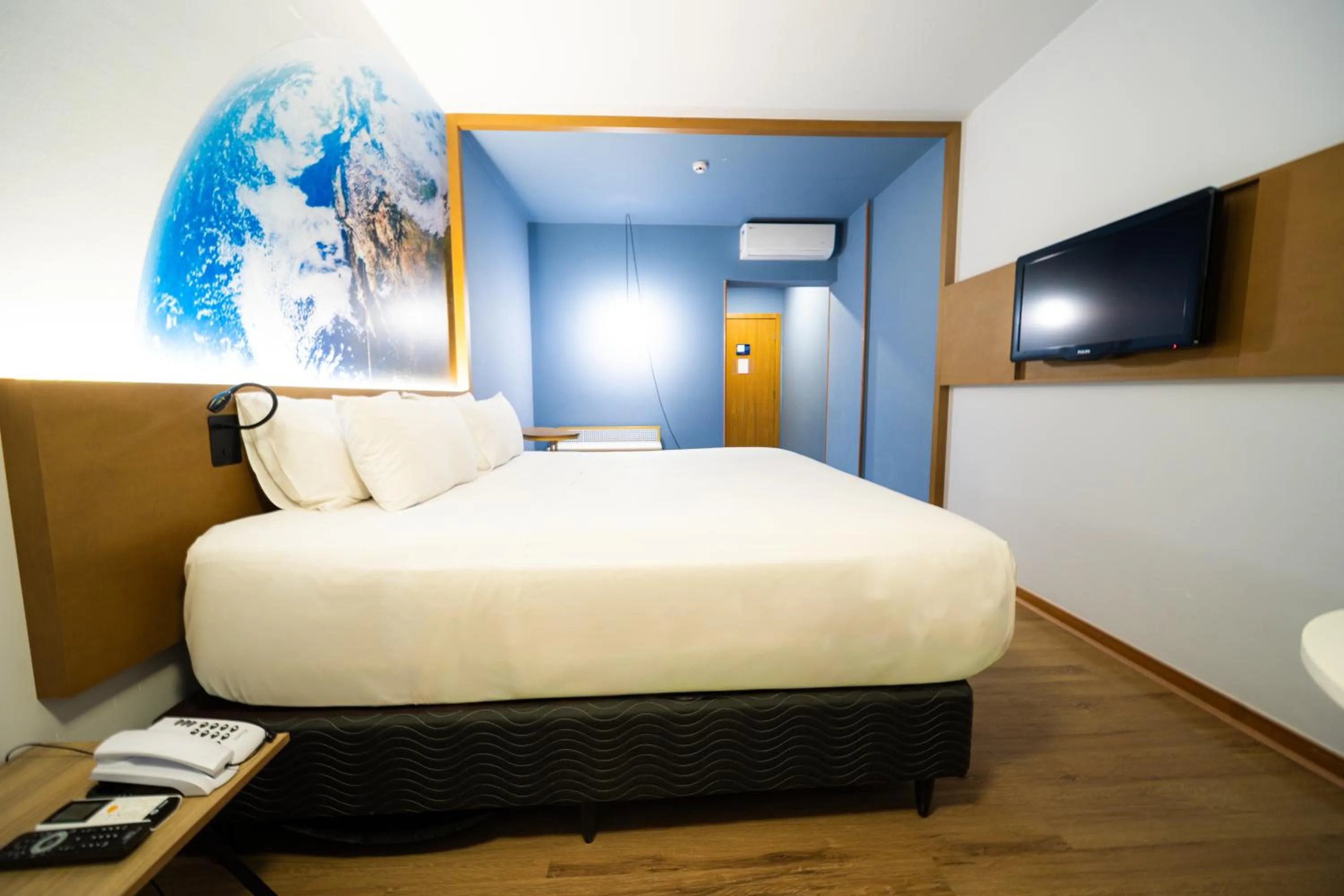 Bed in Hotel Euro Suite Curitiba Batel By Nacional Inn