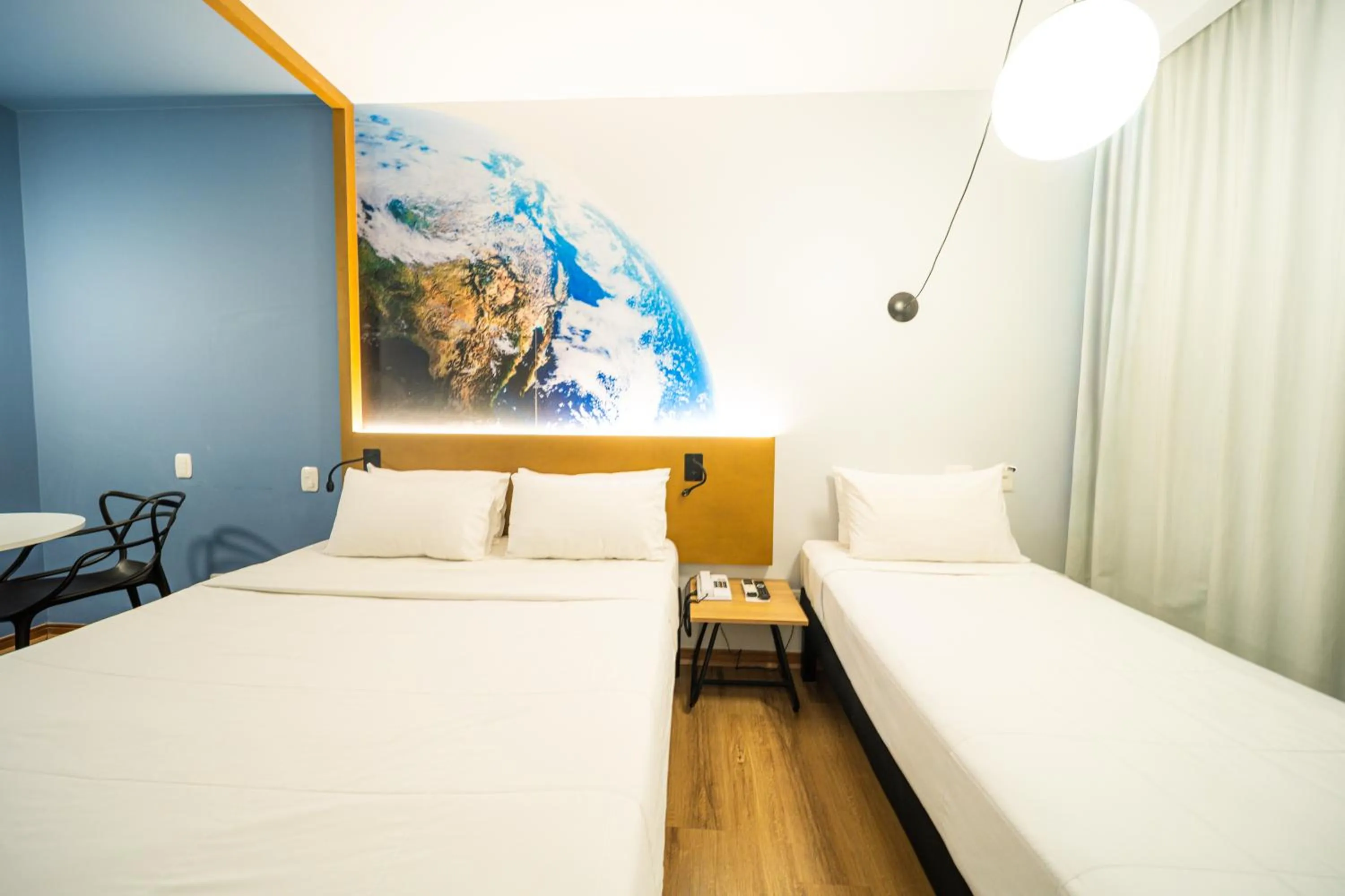 Bed in Hotel Euro Suite Curitiba Batel By Nacional Inn