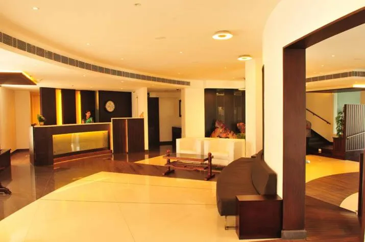 Lobby or reception, Bed in Copper Folia