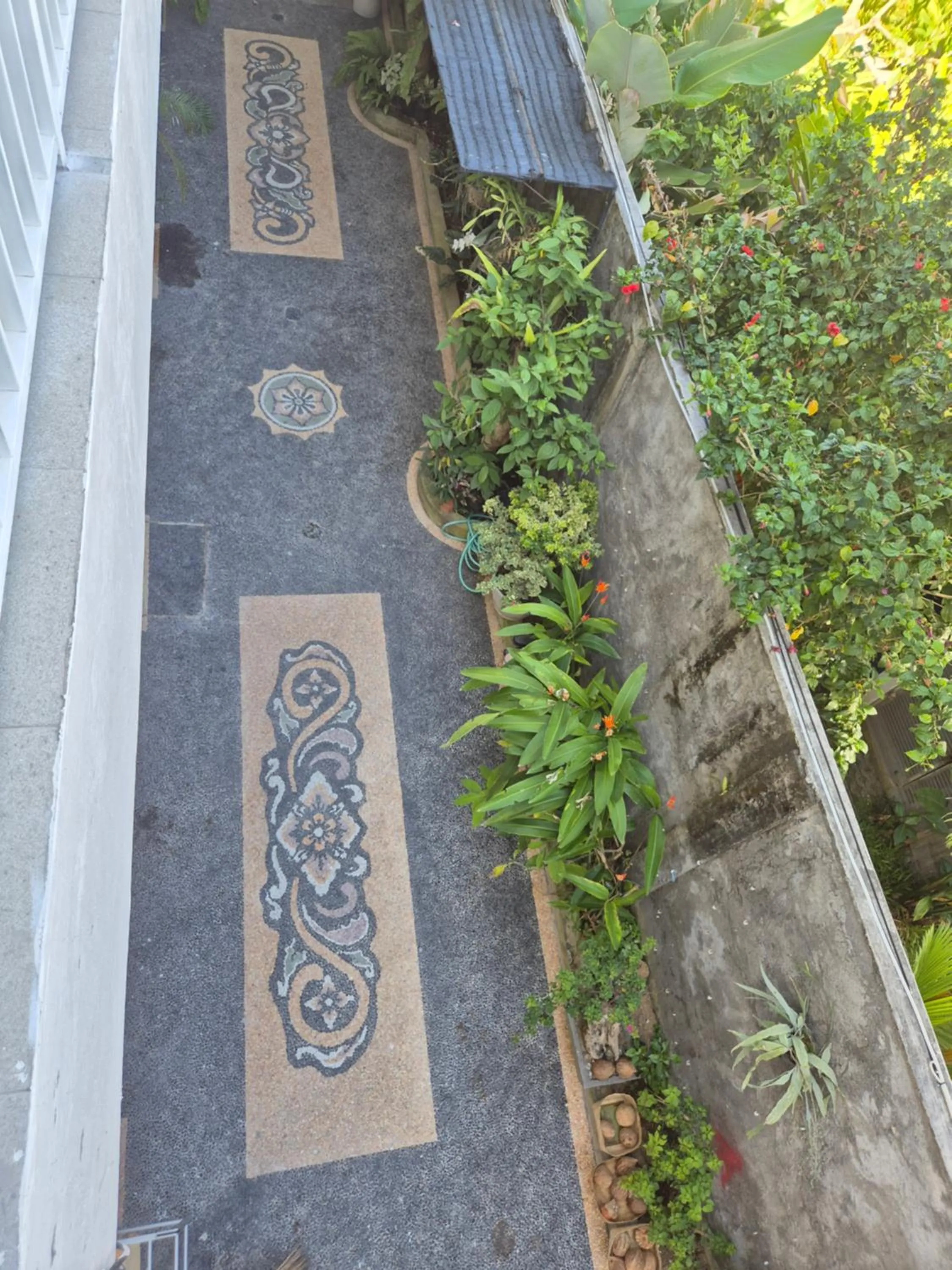 Garden in Laksmi Guest House