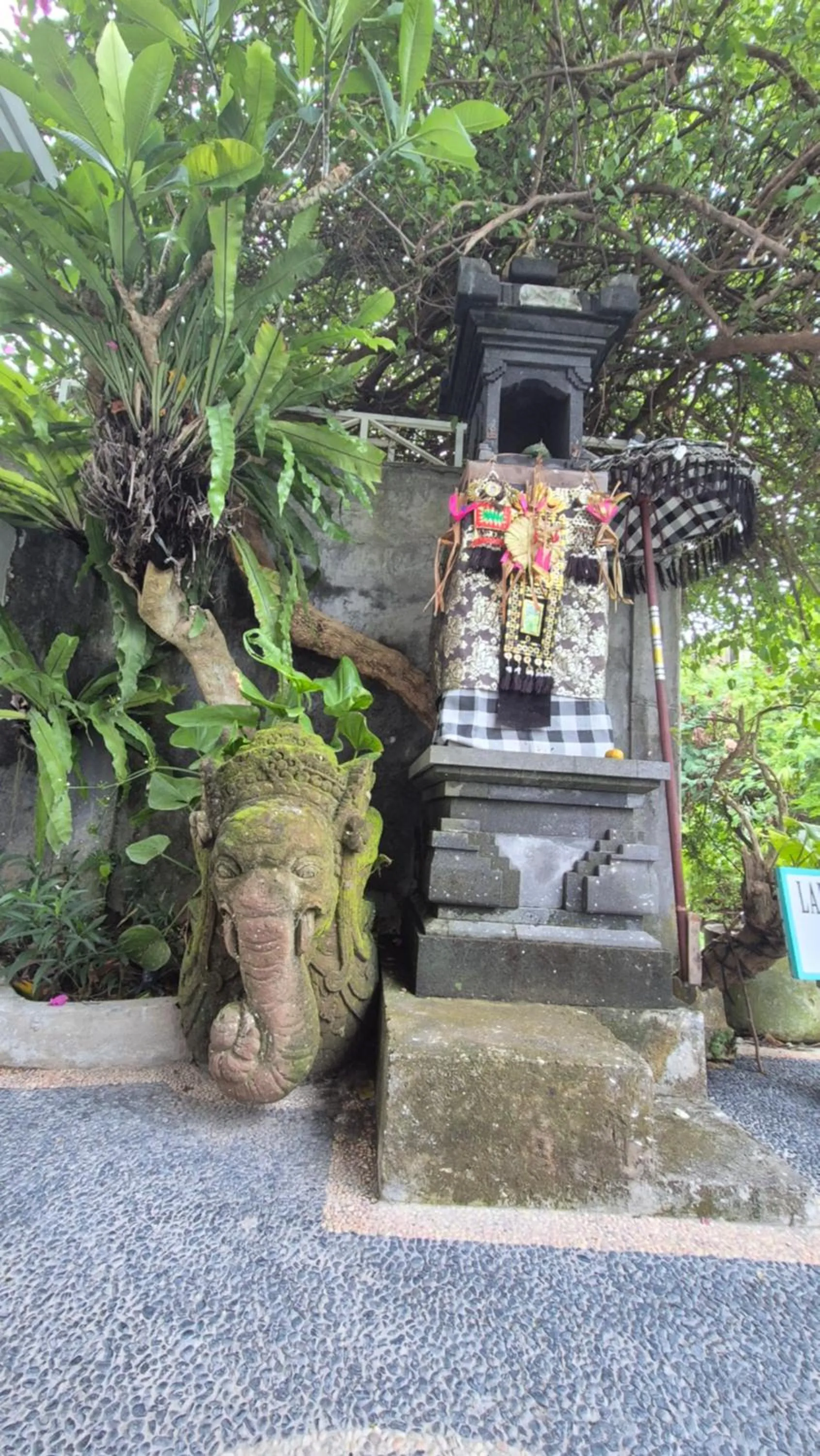 Property building in Laksmi Guest House