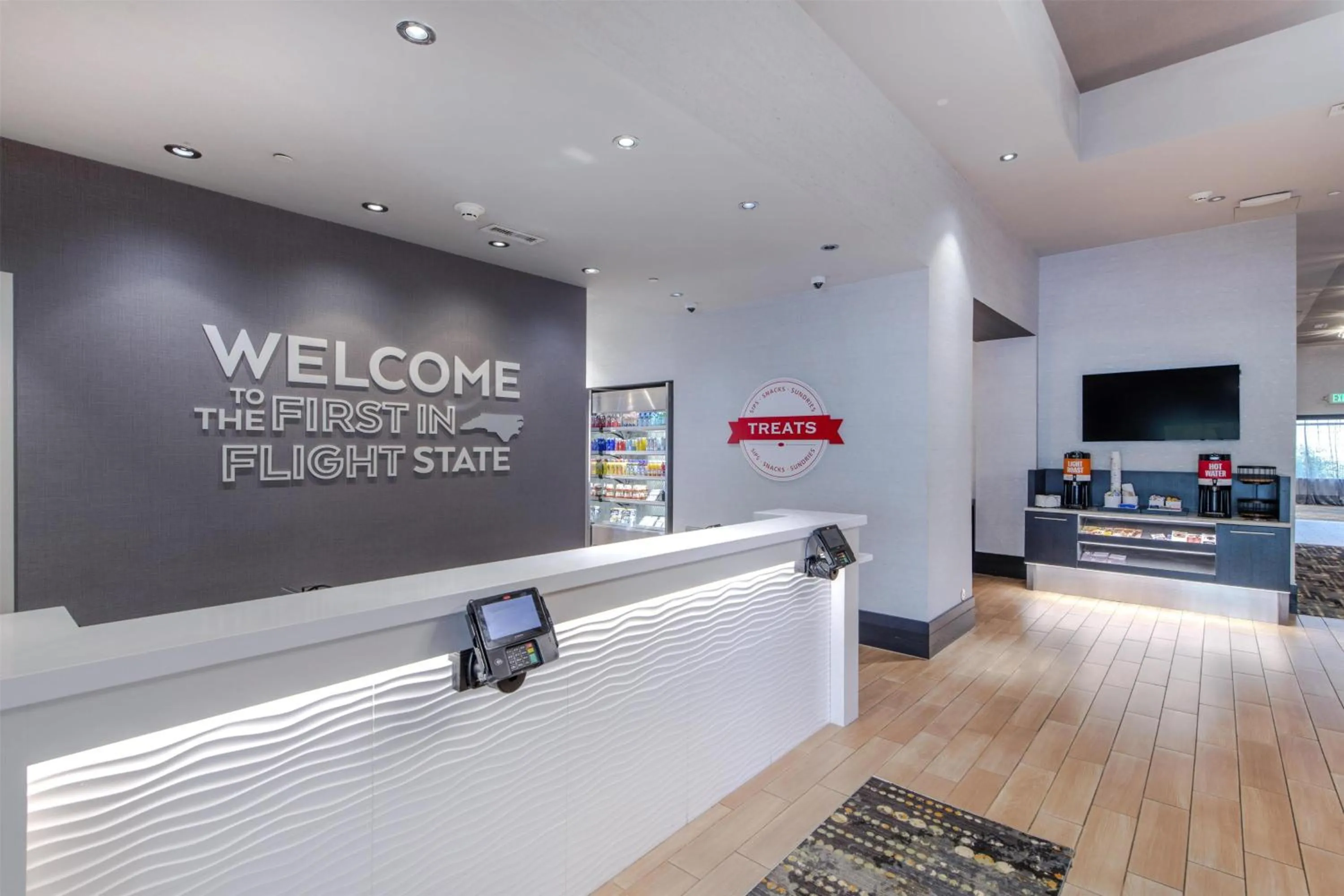 Lobby or reception in Hampton Inn & Suites Raleigh-Durham Airport-Brier Creek