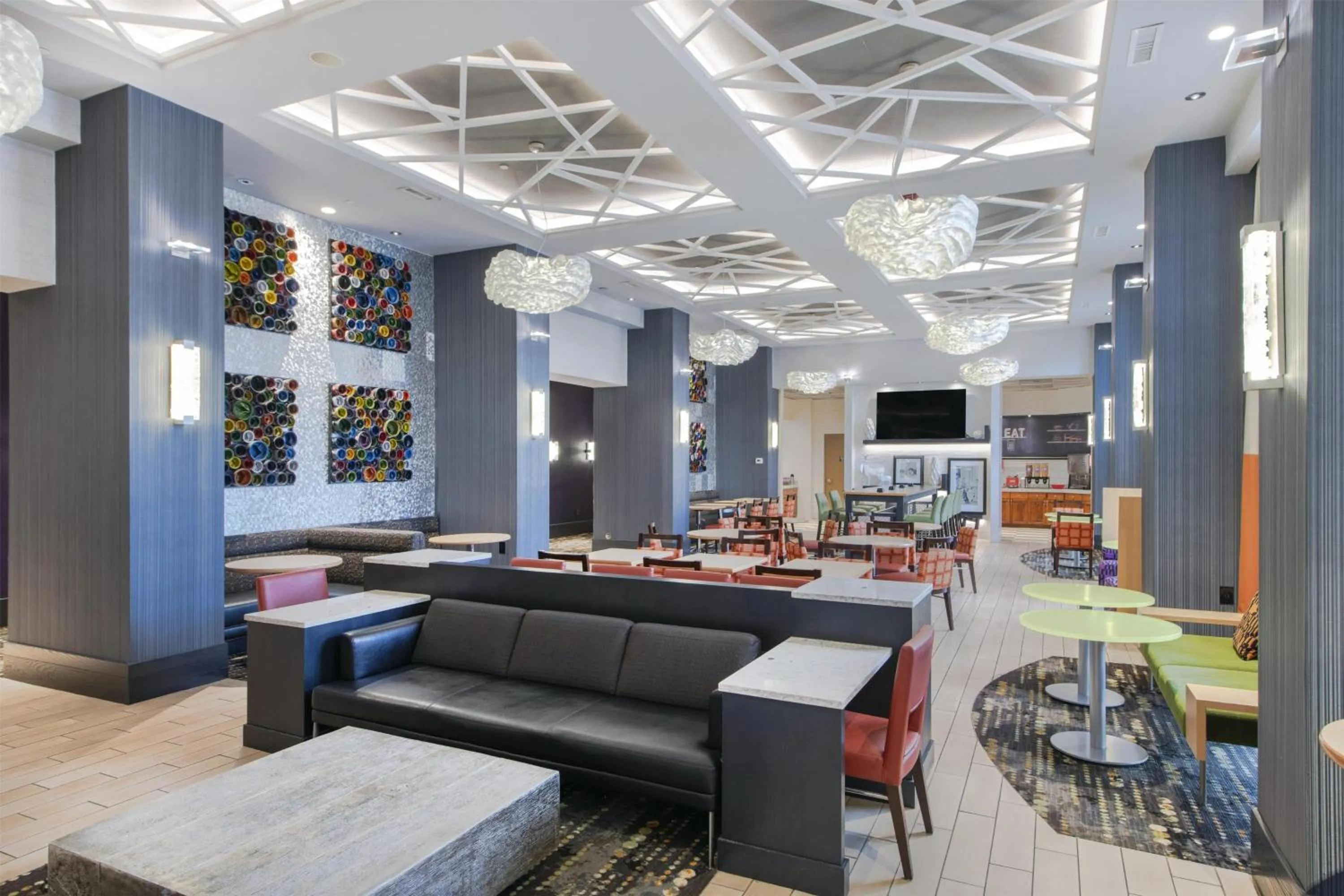 Lobby or reception in Hampton Inn & Suites Raleigh-Durham Airport-Brier Creek
