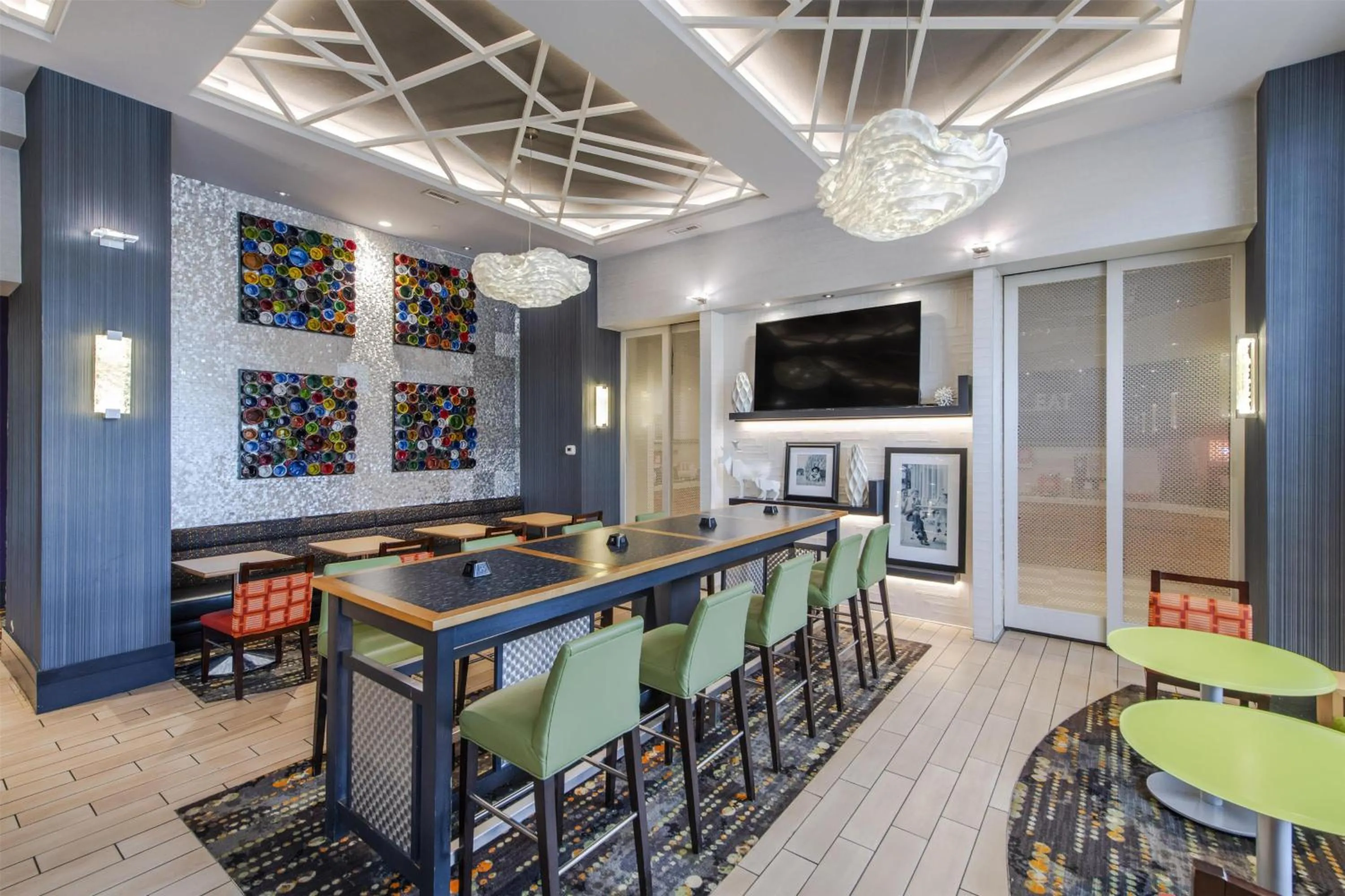 Lobby or reception in Hampton Inn & Suites Raleigh-Durham Airport-Brier Creek