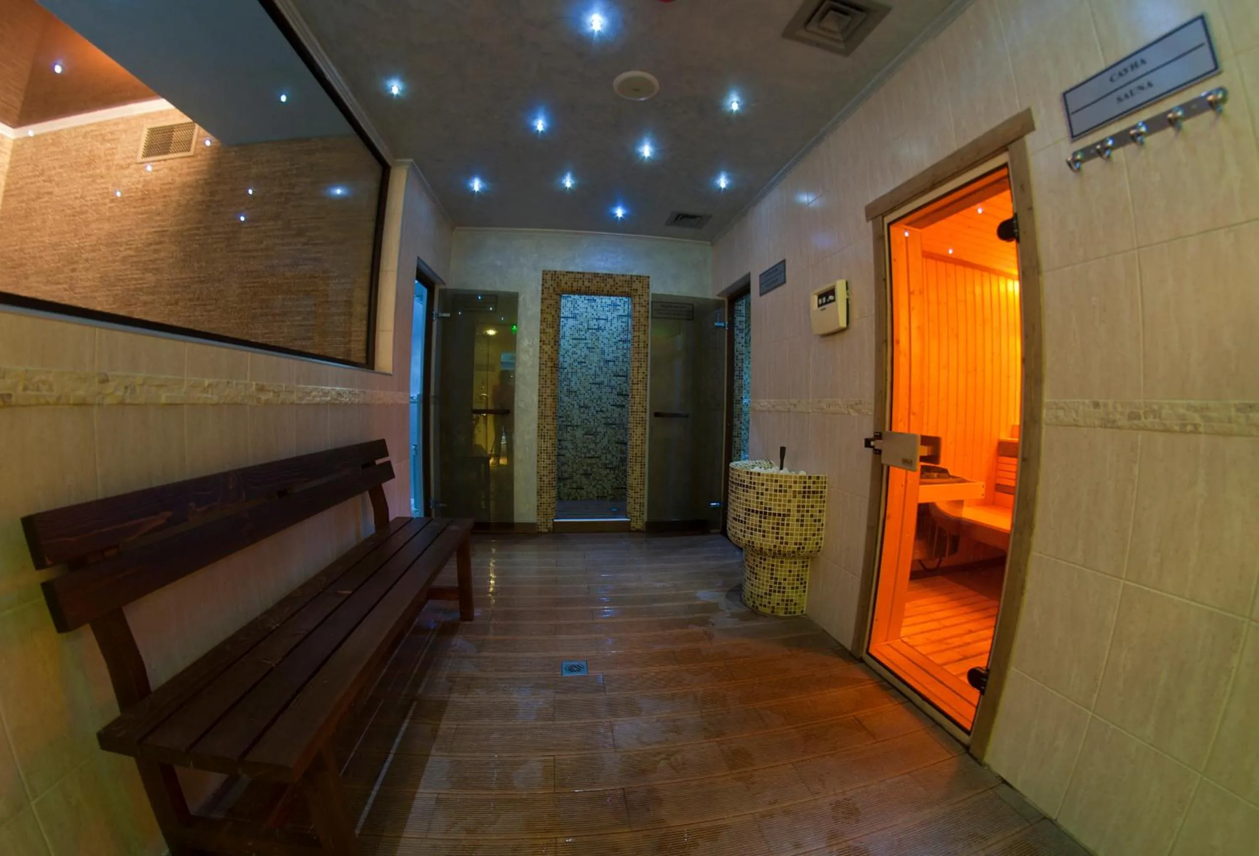 Sauna in Enira Spa Hotel
