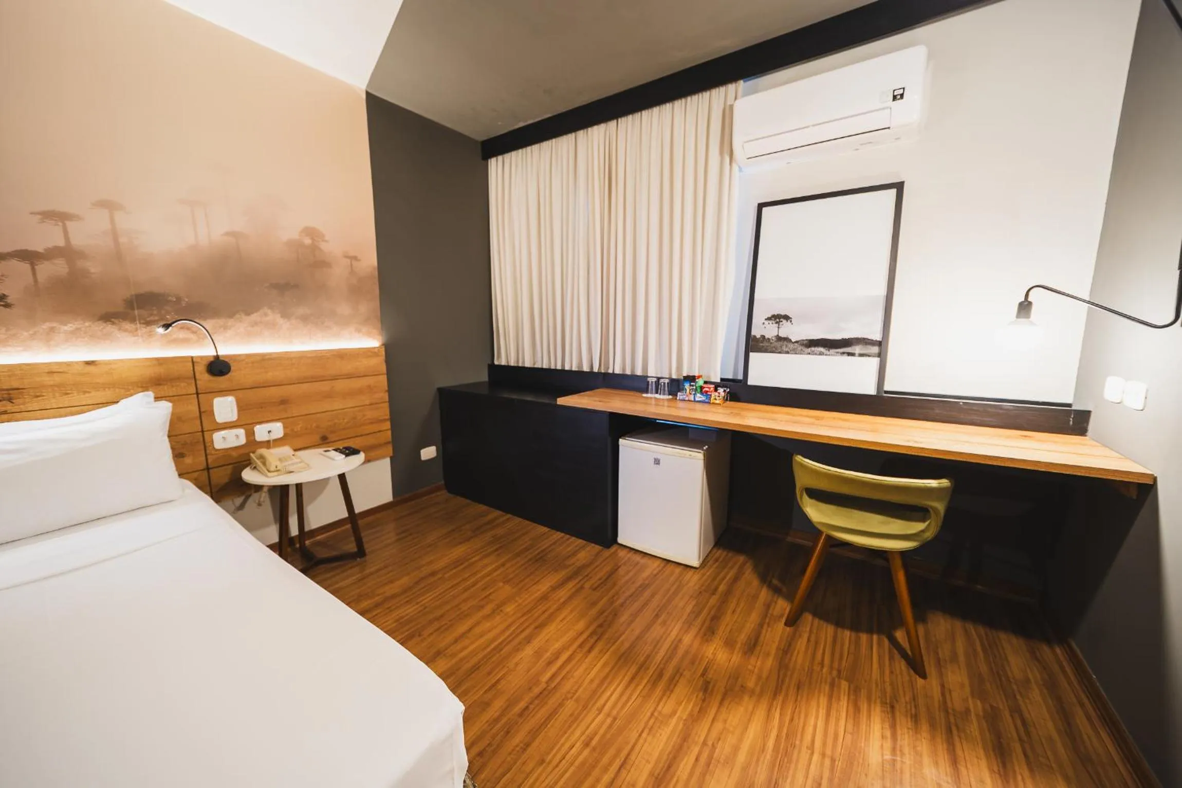 Bedroom, Bed in Hotel Cassino Tower Curitiba Aeroporto By Nacional Inn