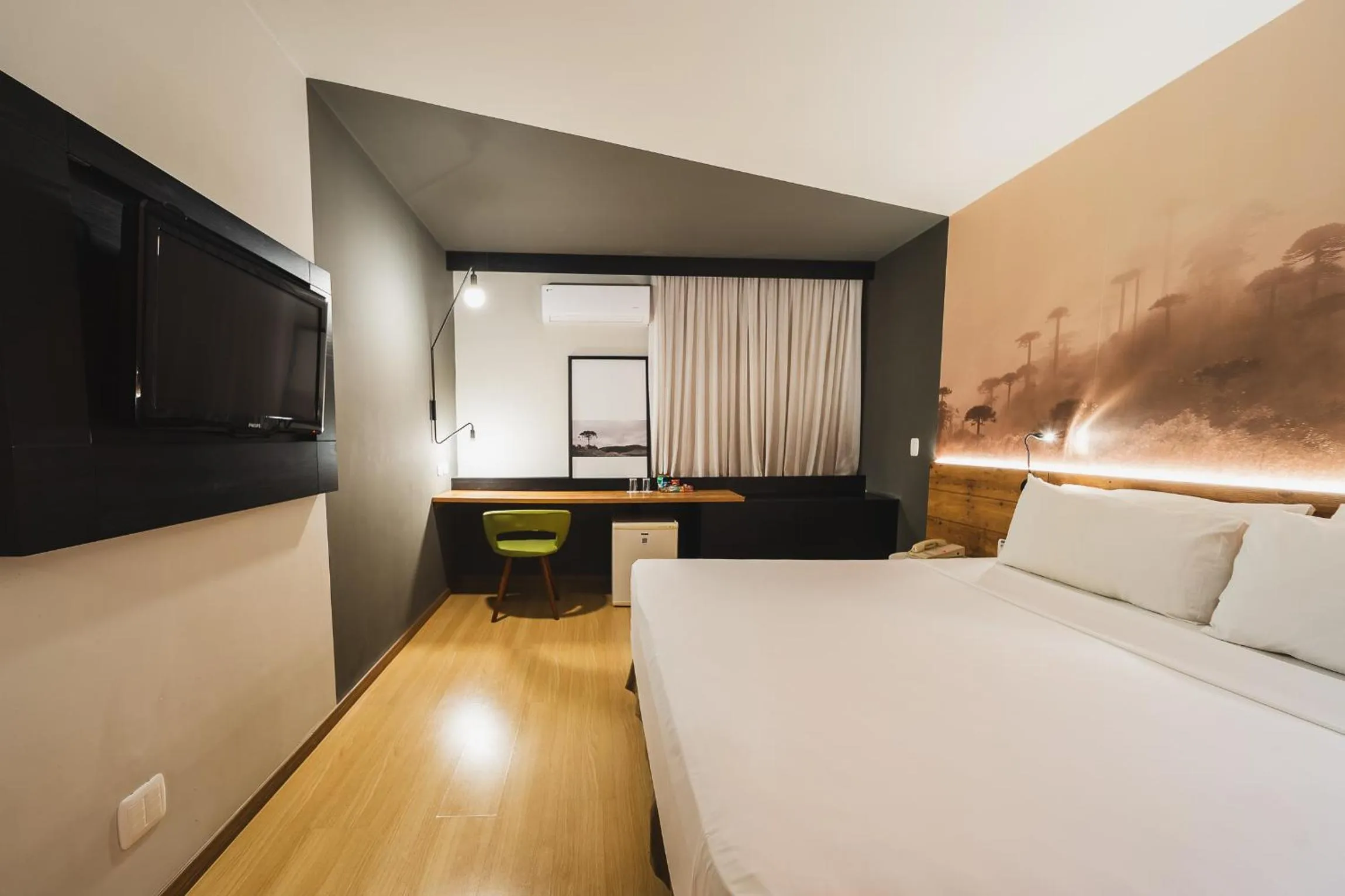 Bed in Hotel Cassino Tower Curitiba Aeroporto By Nacional Inn