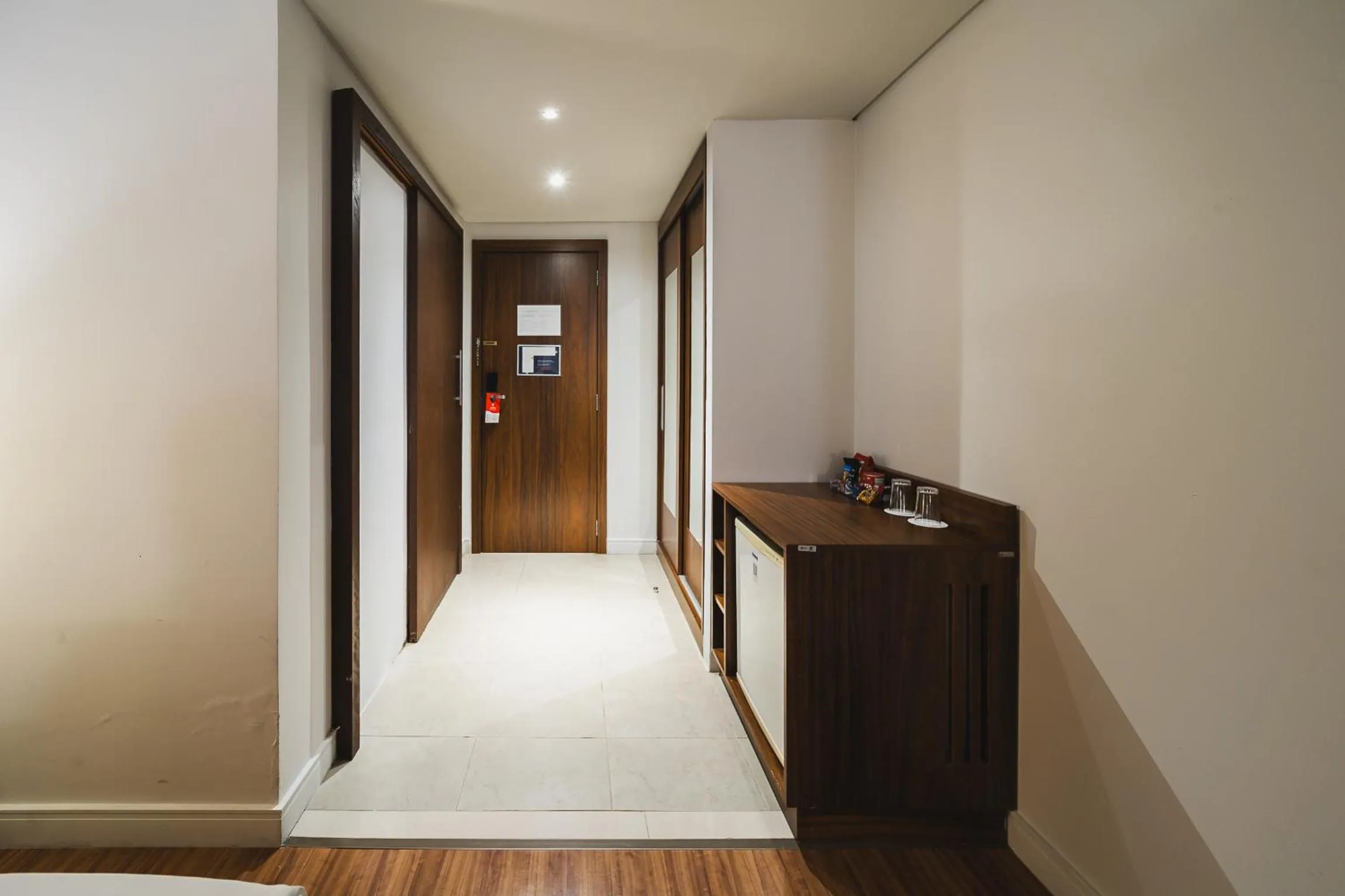 Bedroom in Hotel Cassino Tower Curitiba Aeroporto By Nacional Inn