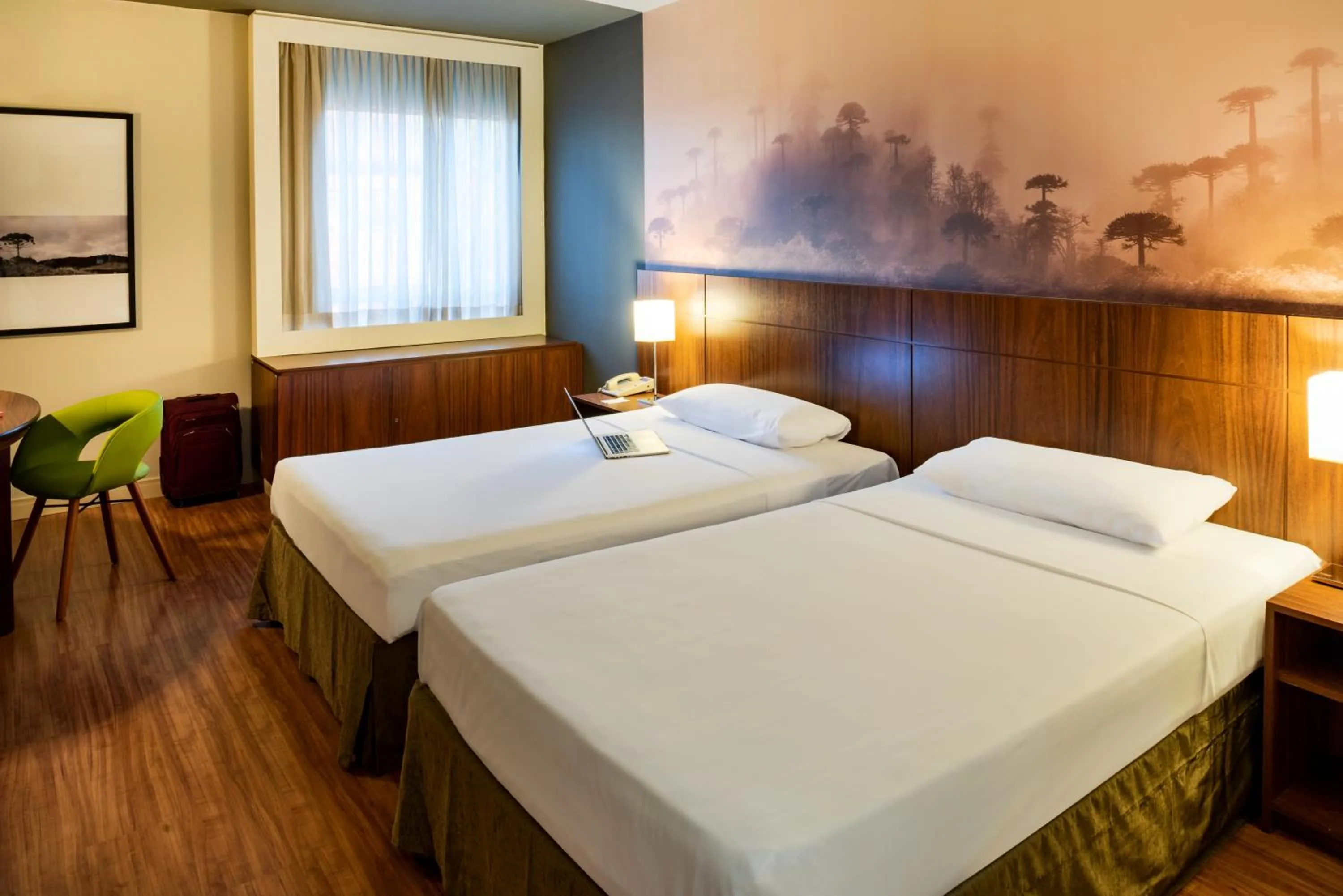 Bed in Hotel Cassino Tower Curitiba Aeroporto By Nacional Inn