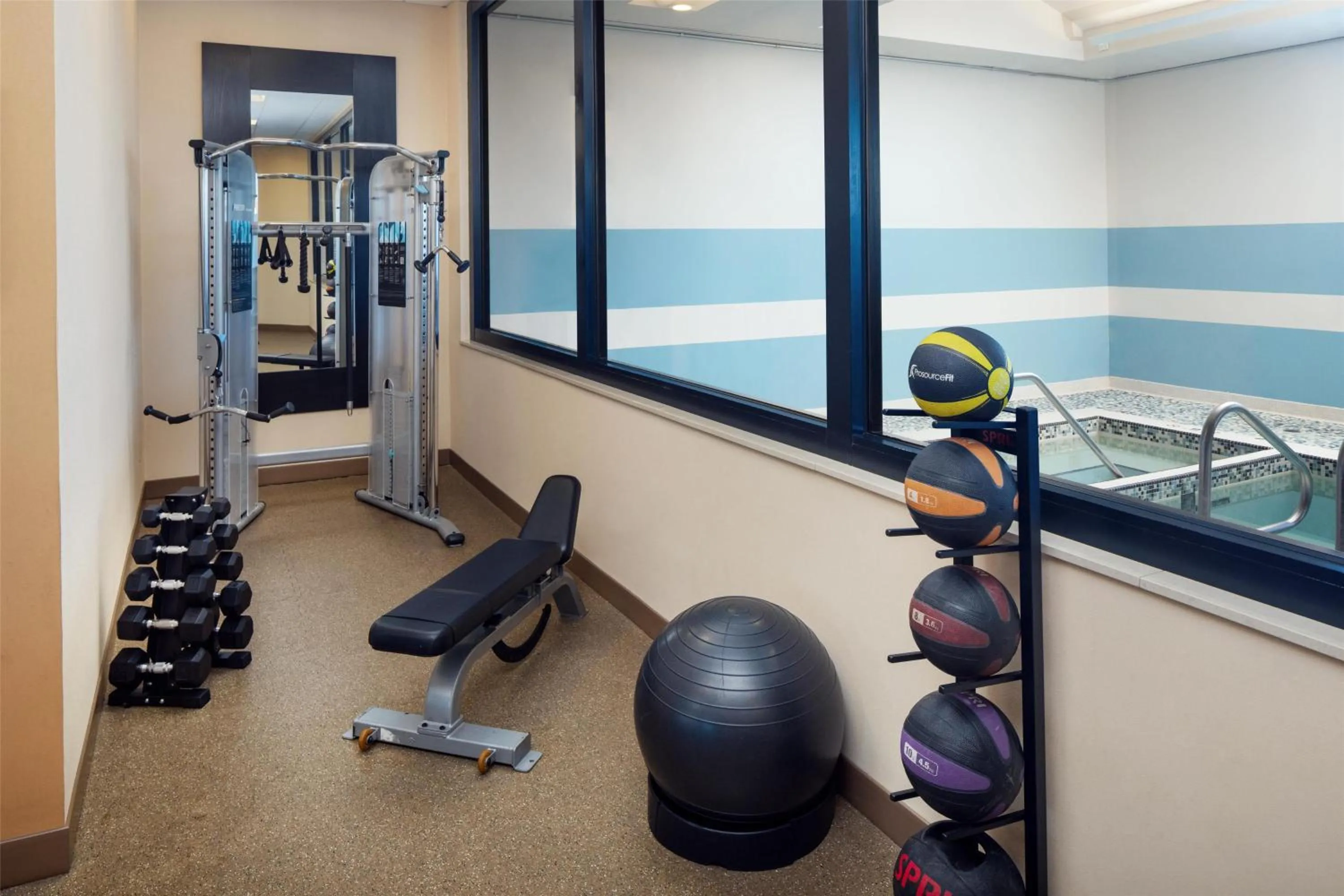 Fitness centre/facilities in Hilton Garden Inn Portland Downtown Waterfront