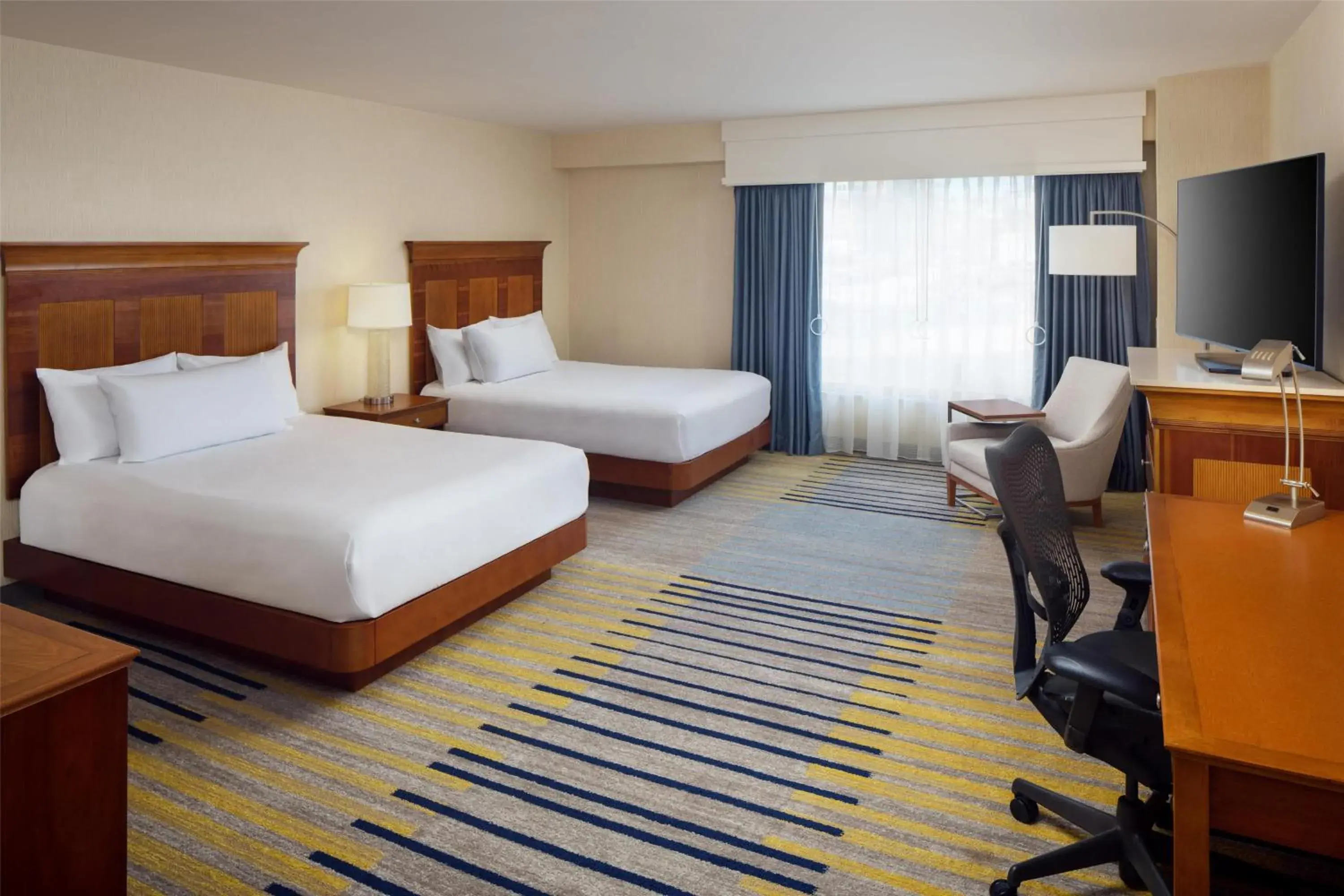 Two Queen Suite - Hearing Accessible in Hilton Garden Inn Portland Downtown Waterfront Two Queen Suite - Hearing Accessible in Hilton Garden Inn Portland Downtown Waterfront