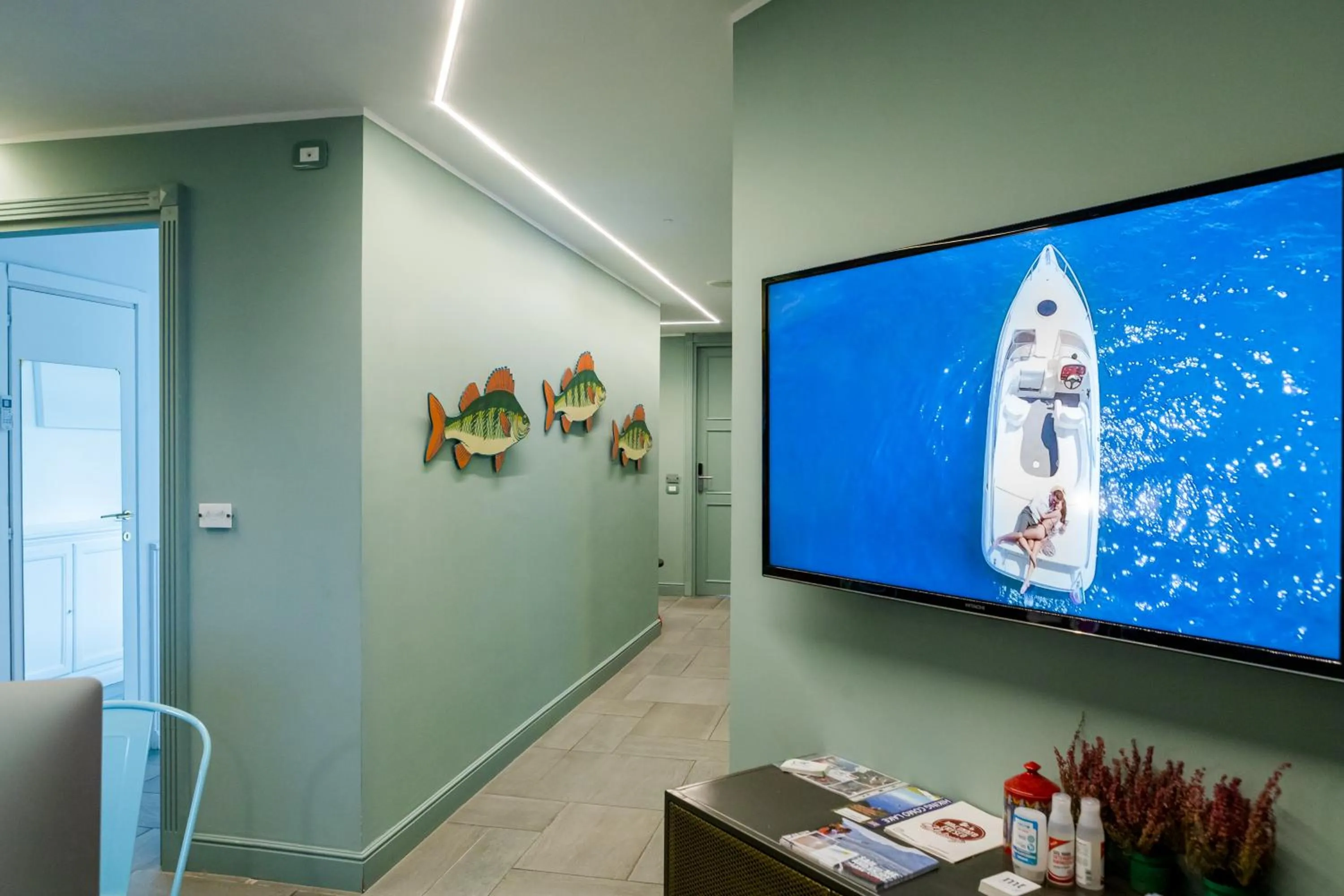 Lobby or reception in Bello!Lake Como Suites