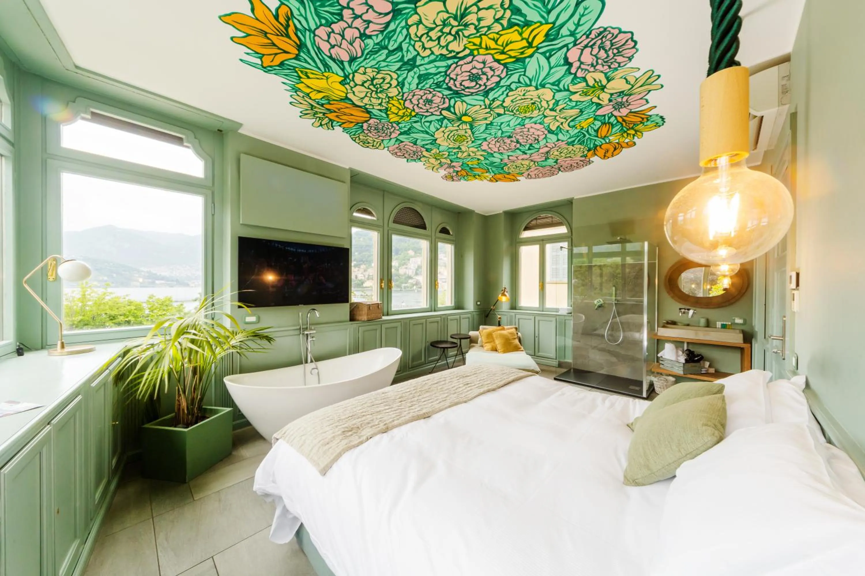 Bedroom, Bed in Bello!Lake Como Suites