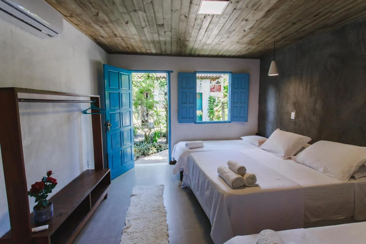 Standard Quadruple Room in Pousada Da Praia CARAIVA