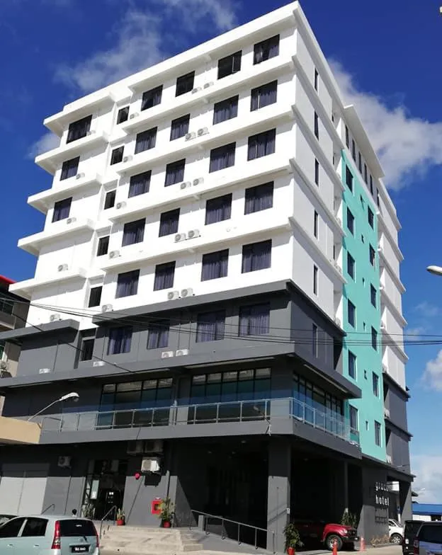 Property building in Grace Hotel Semporna