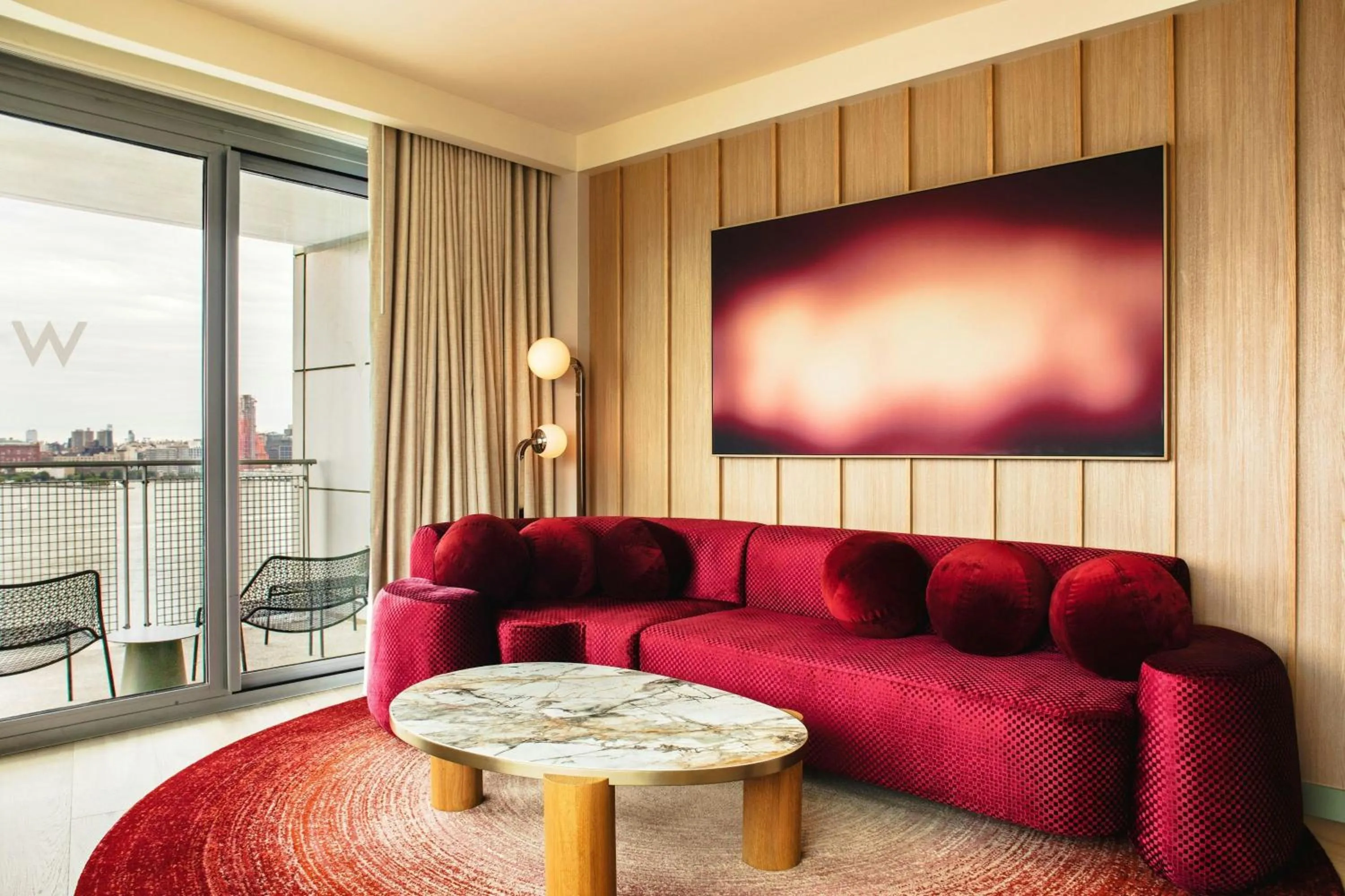 Photo of the whole room in W Hoboken