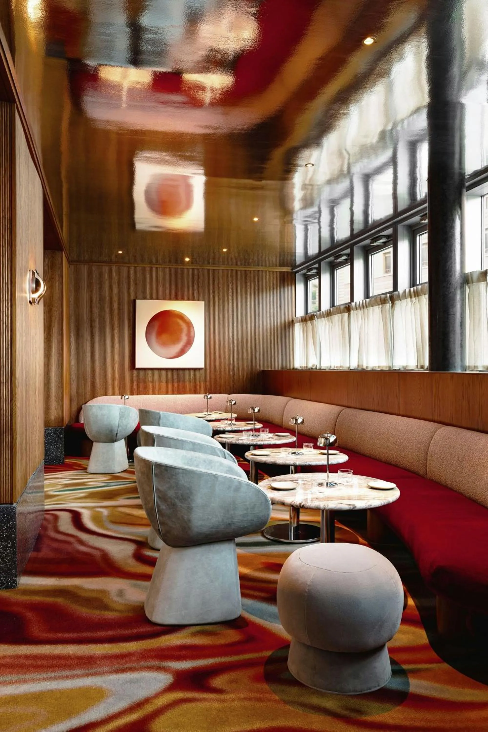 Living room in W Hoboken