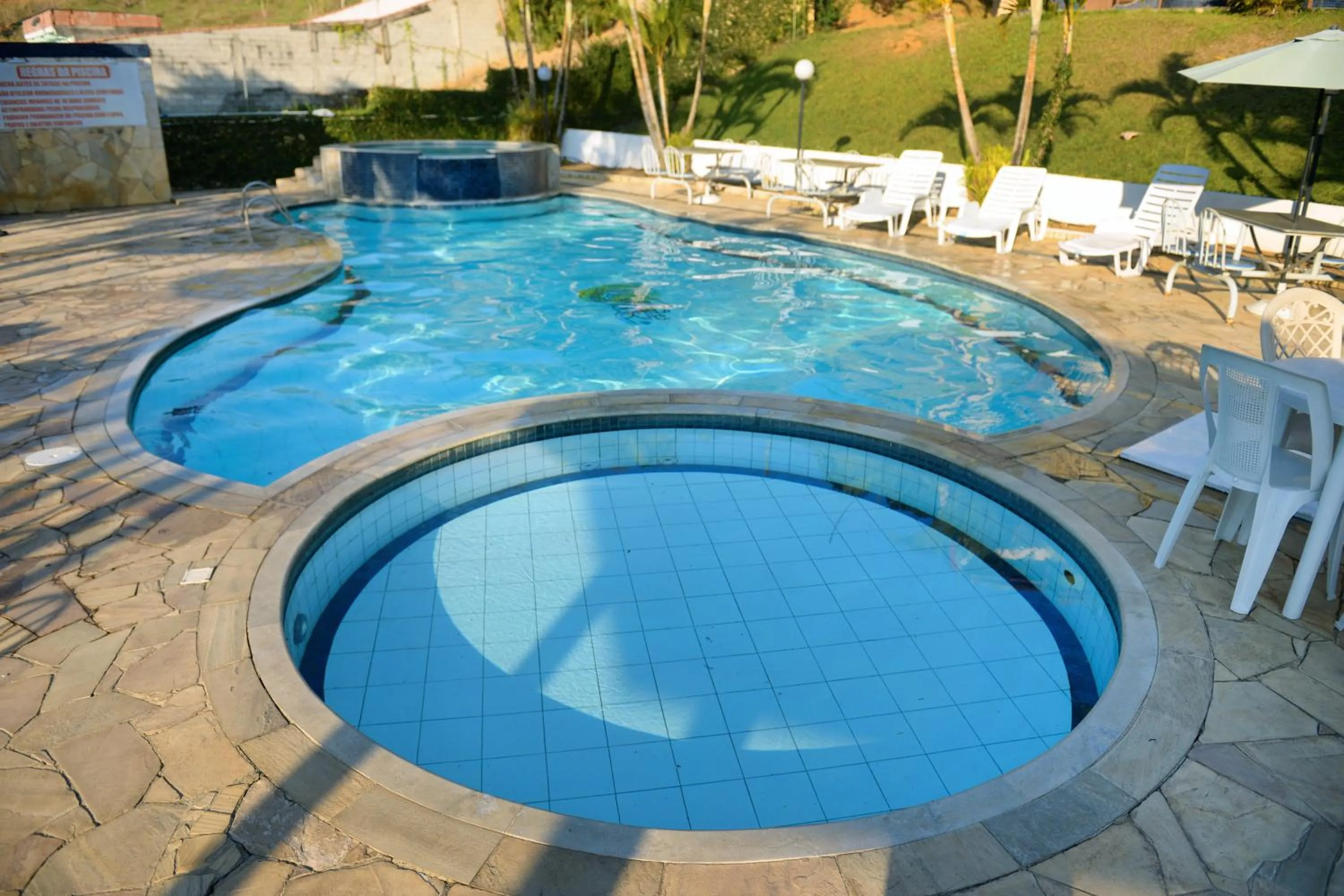 Pool view in Hotel Porto dos Milagres