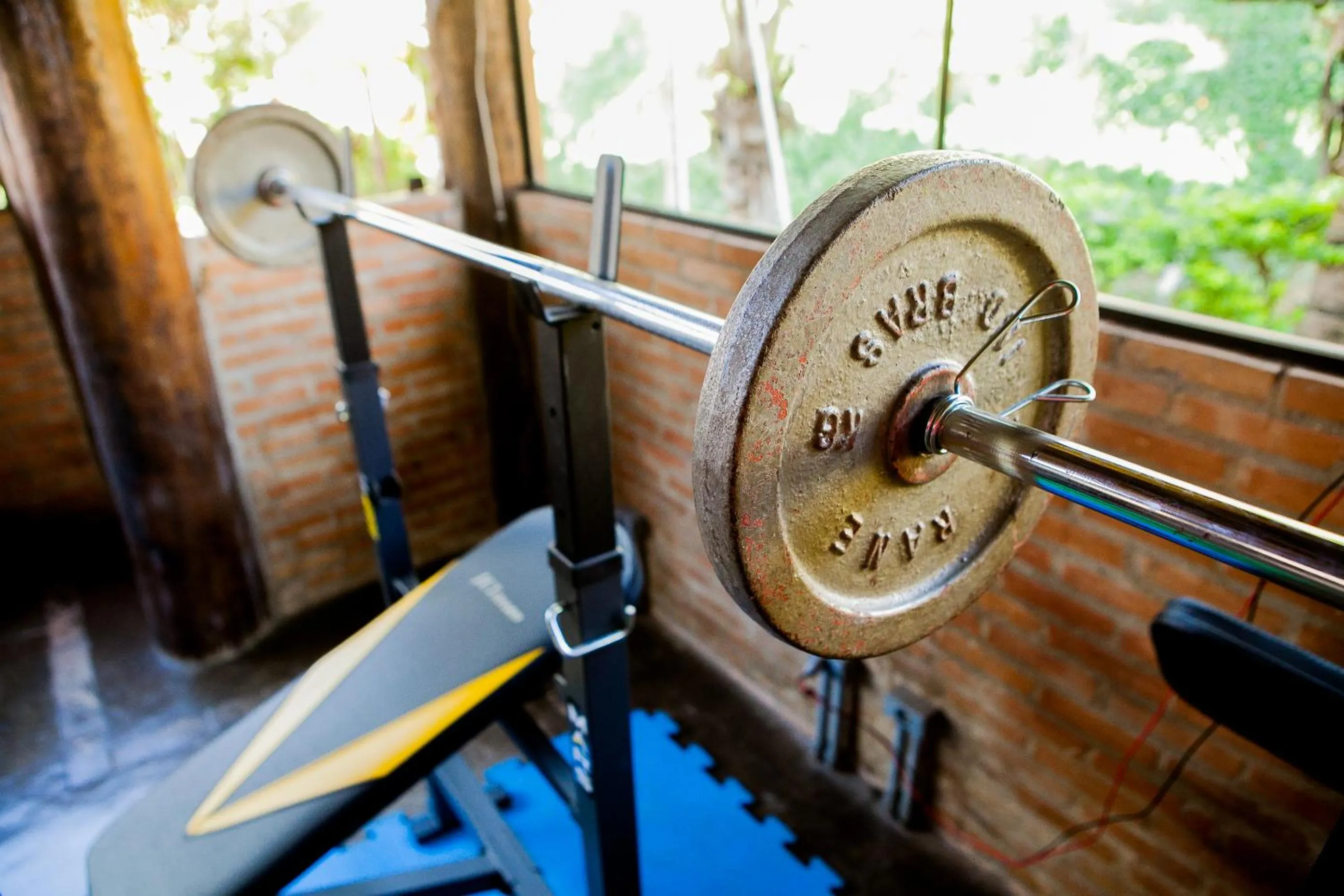 Fitness centre/facilities in Hotel Porto dos Milagres
