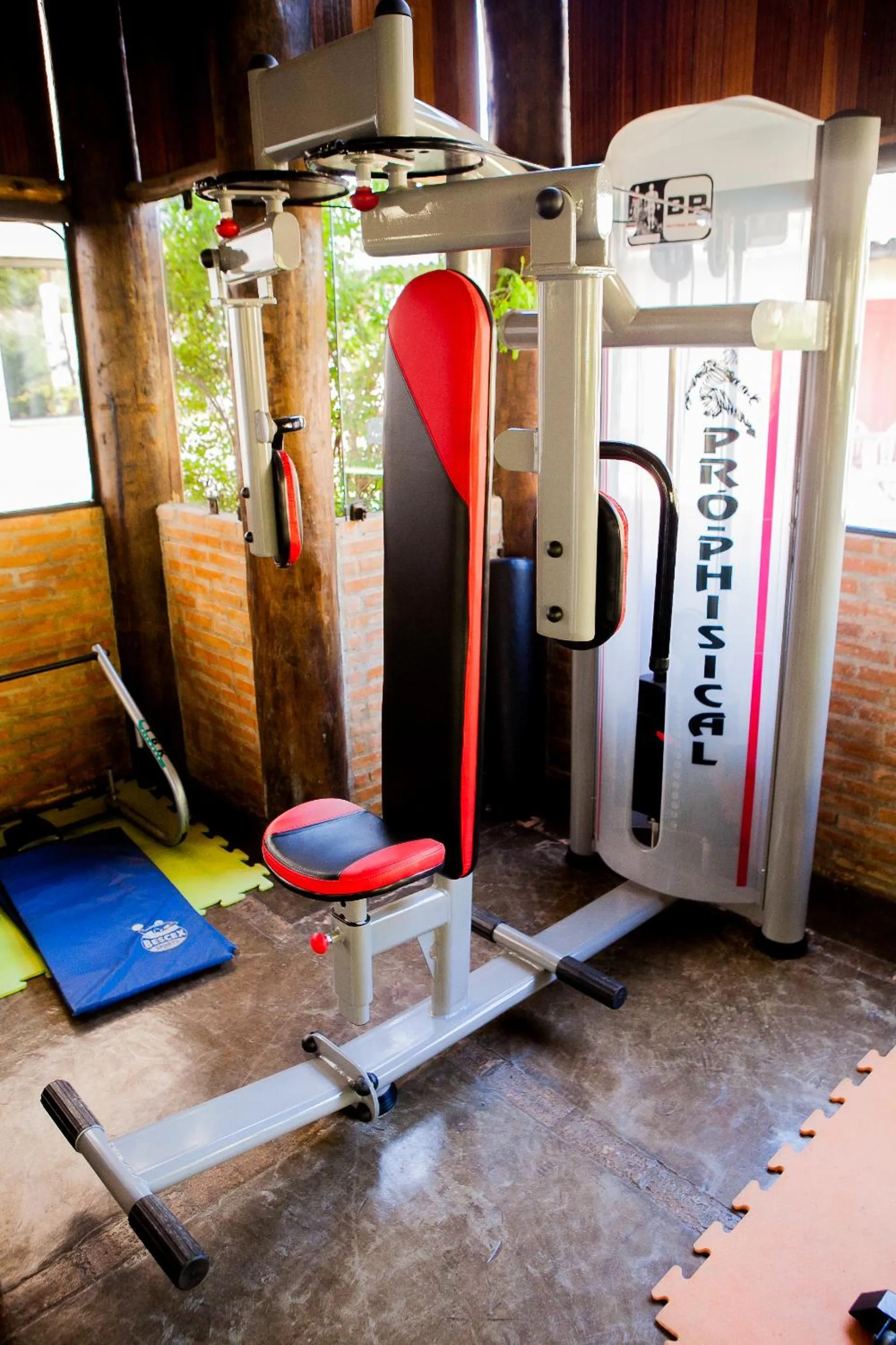 Fitness centre/facilities in Hotel Porto dos Milagres