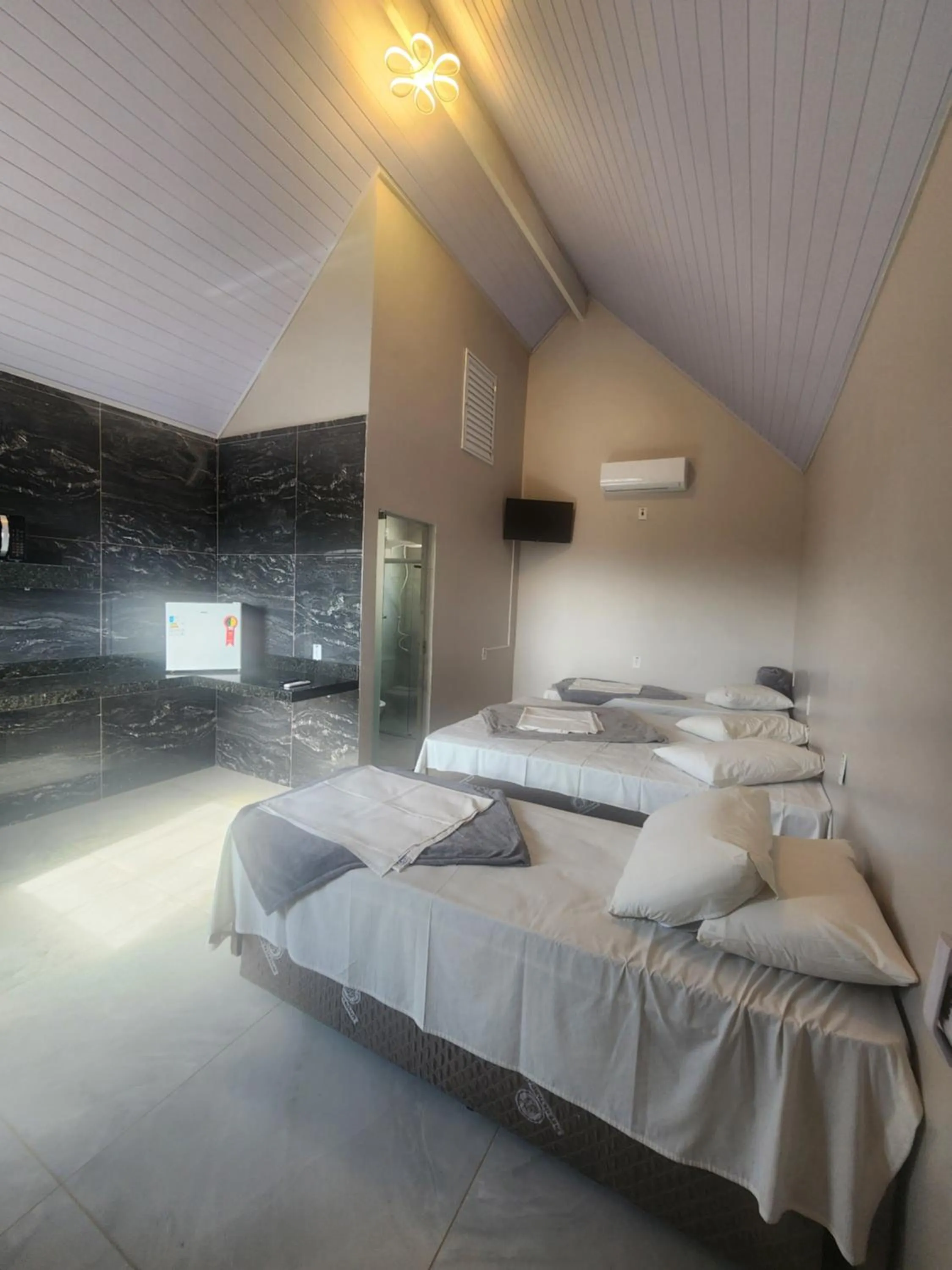 Bed in Hotel Porto dos Milagres