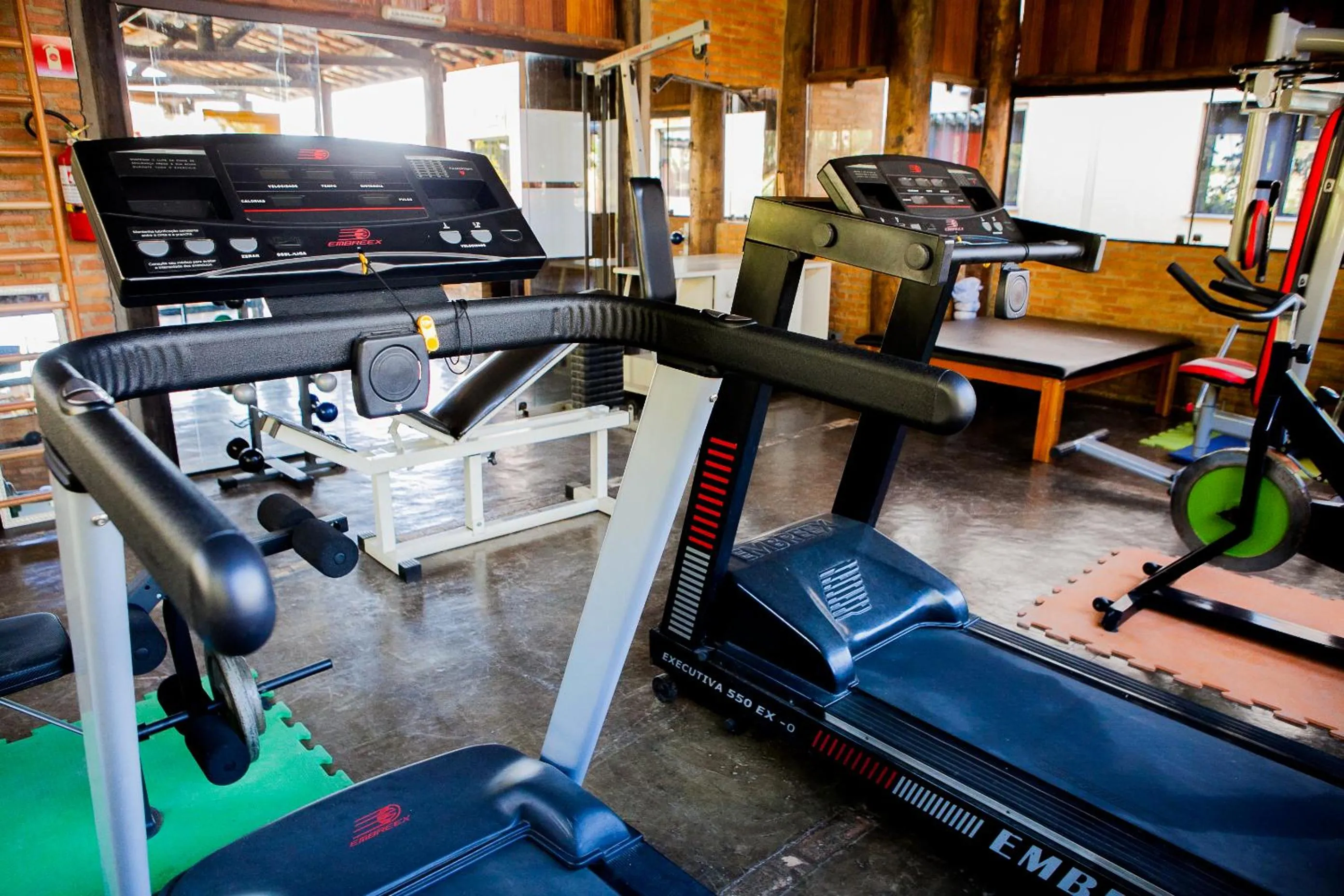 Fitness centre/facilities in Hotel Porto dos Milagres