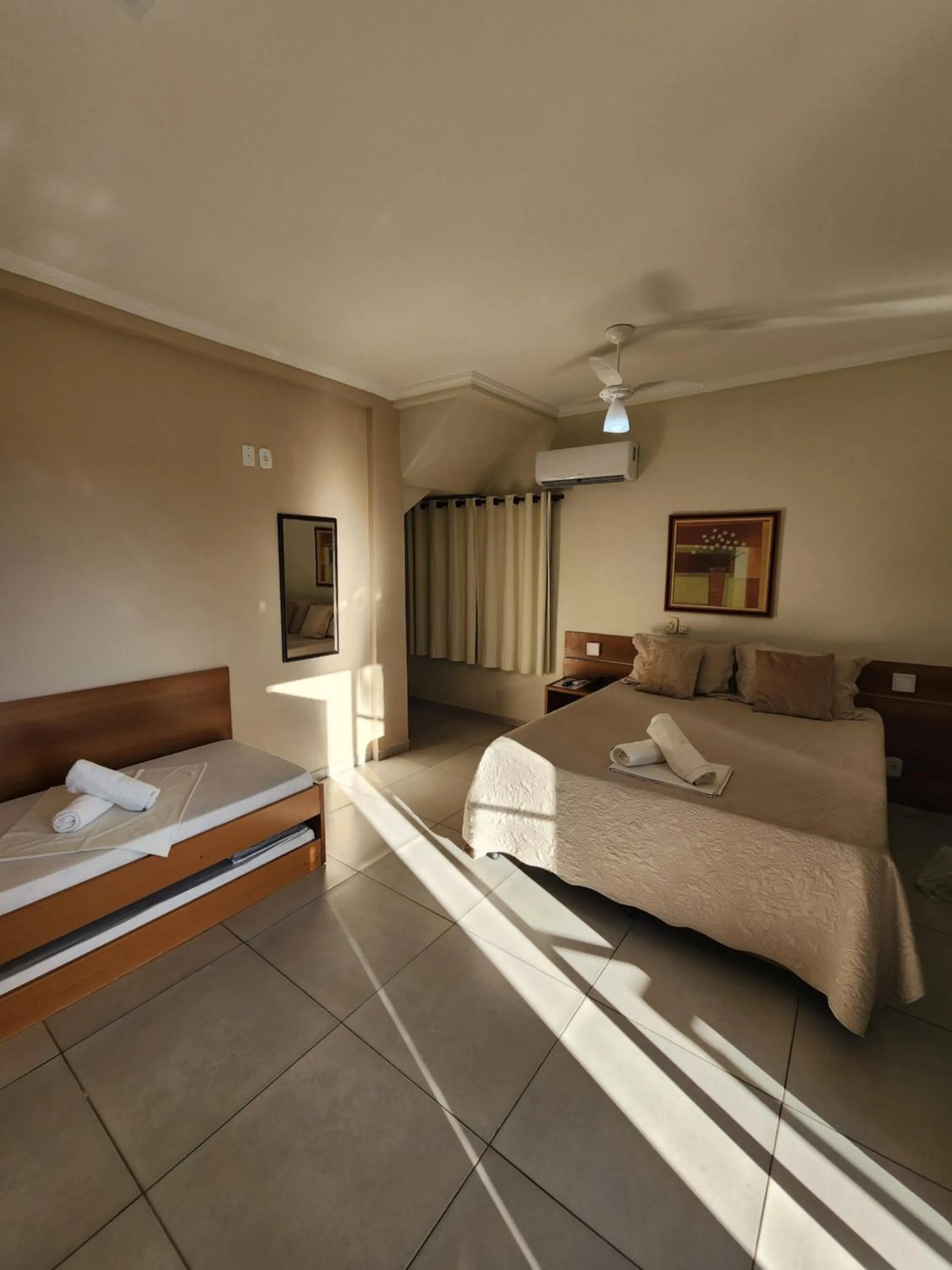 Bed in Hotel Porto dos Milagres