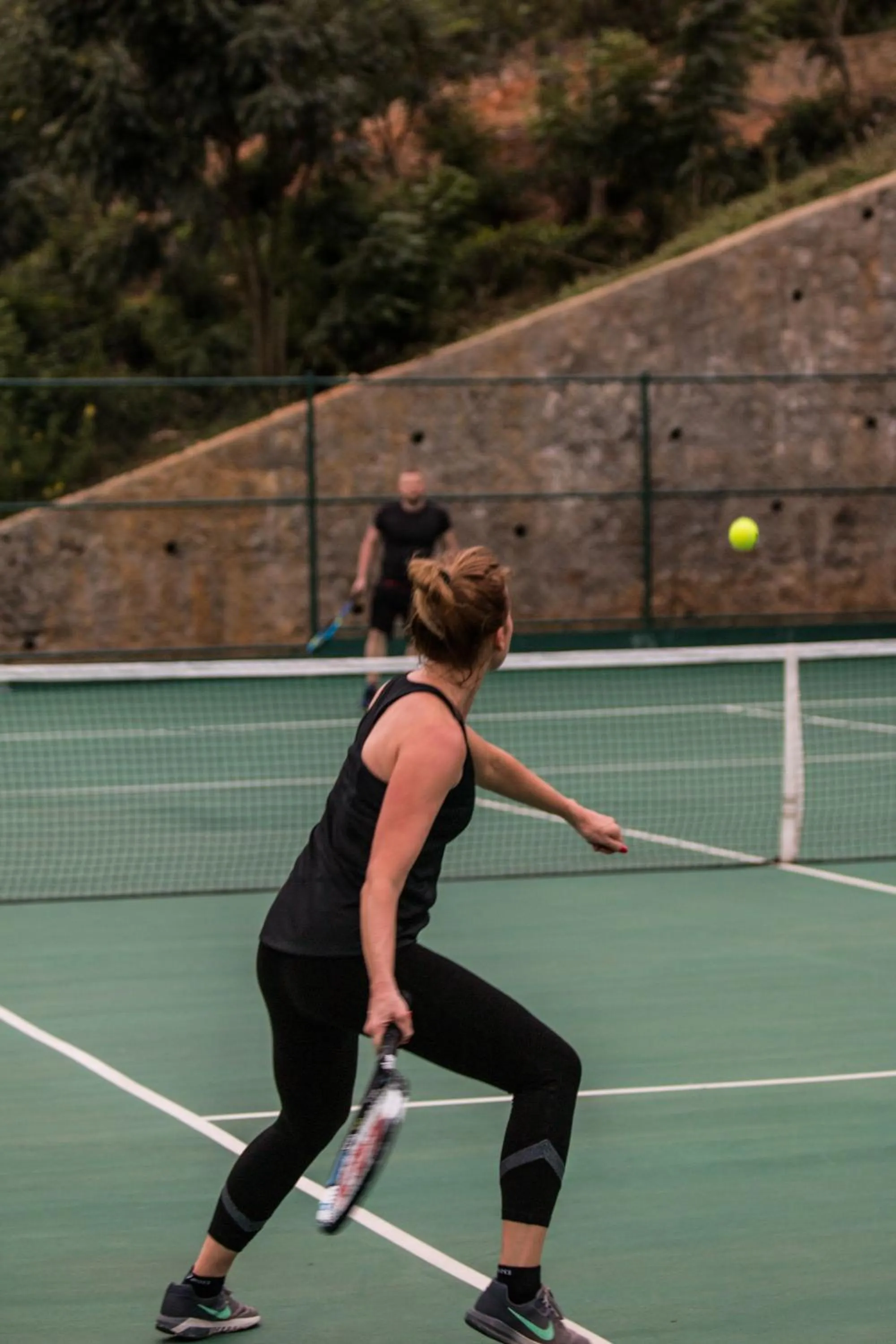 Tennis court in Anasa Wellness Resort