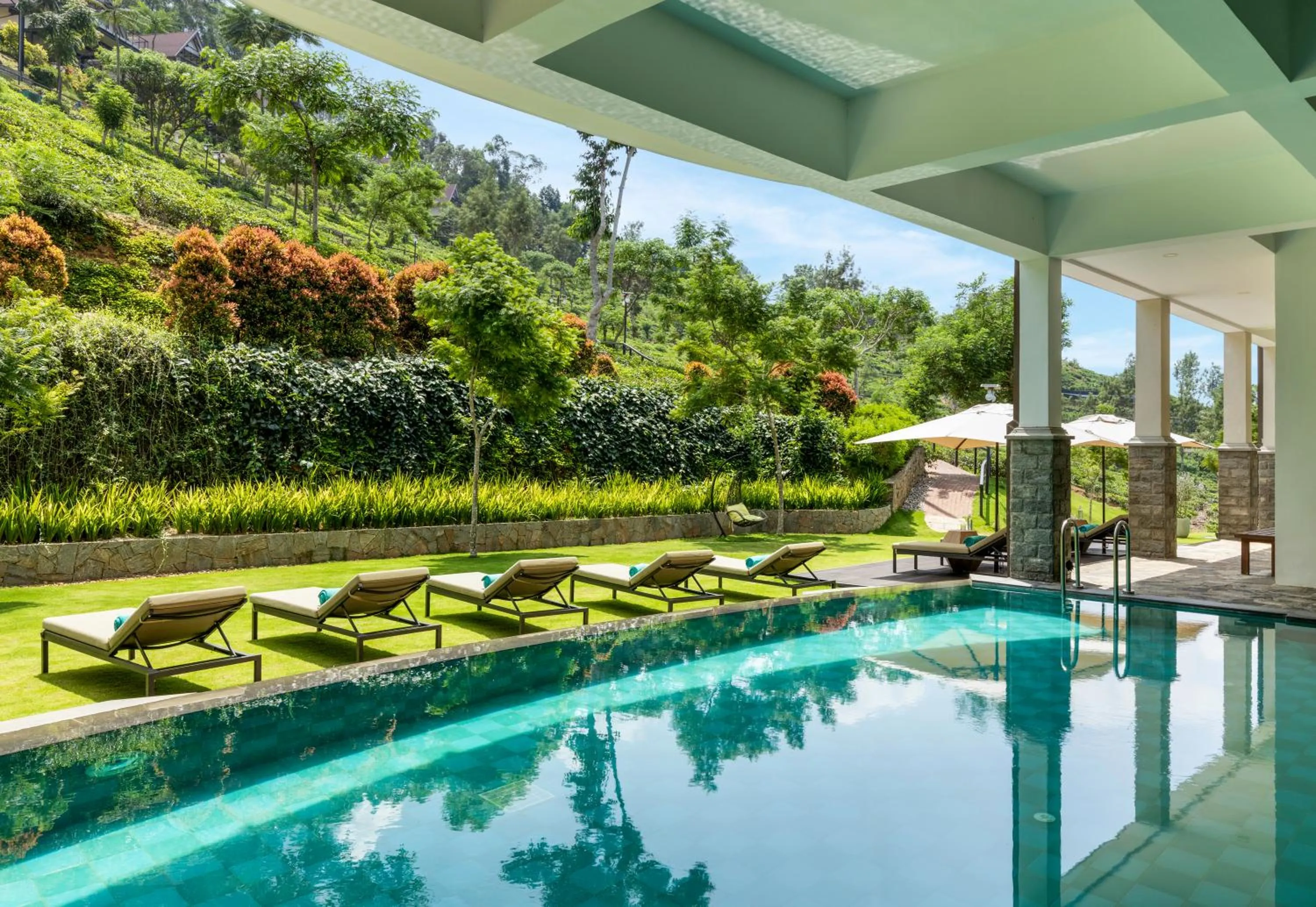 Swimming pool in Anasa Wellness Resort